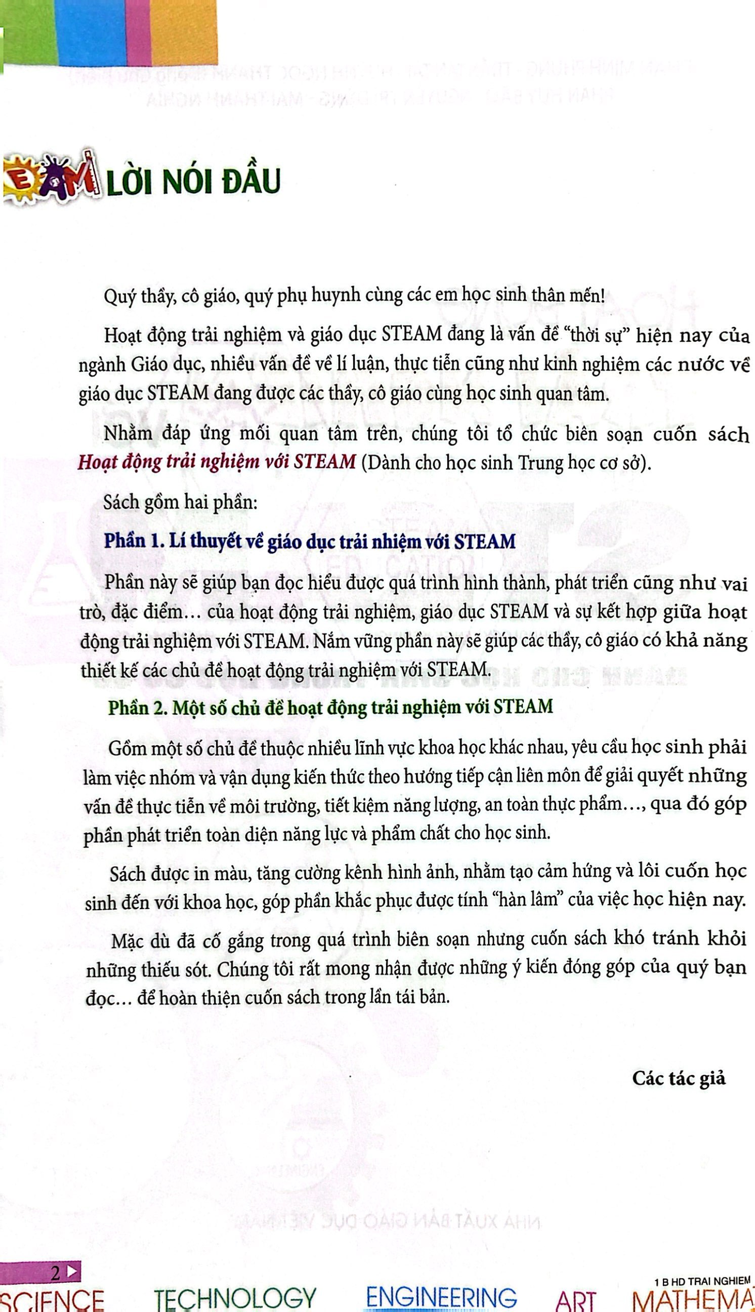 hoạt động trải nghiệm với steam dành cho học sinh thcs - Ảnh 3