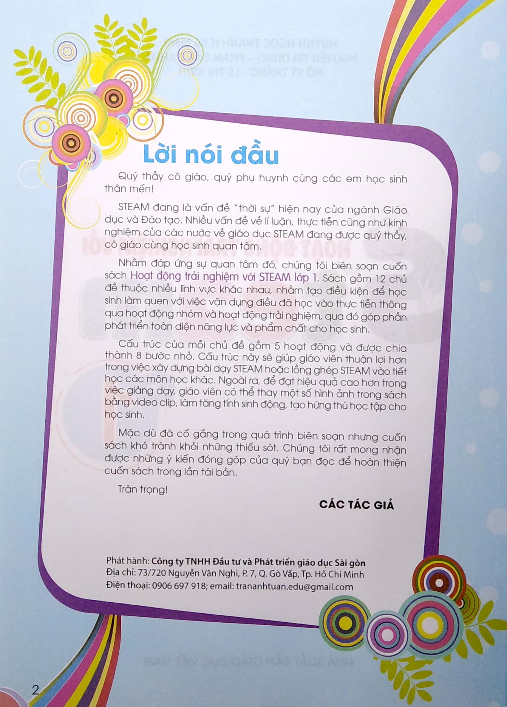 hoạt động trải nghiệm với steam - lớp 1 - Ảnh 3