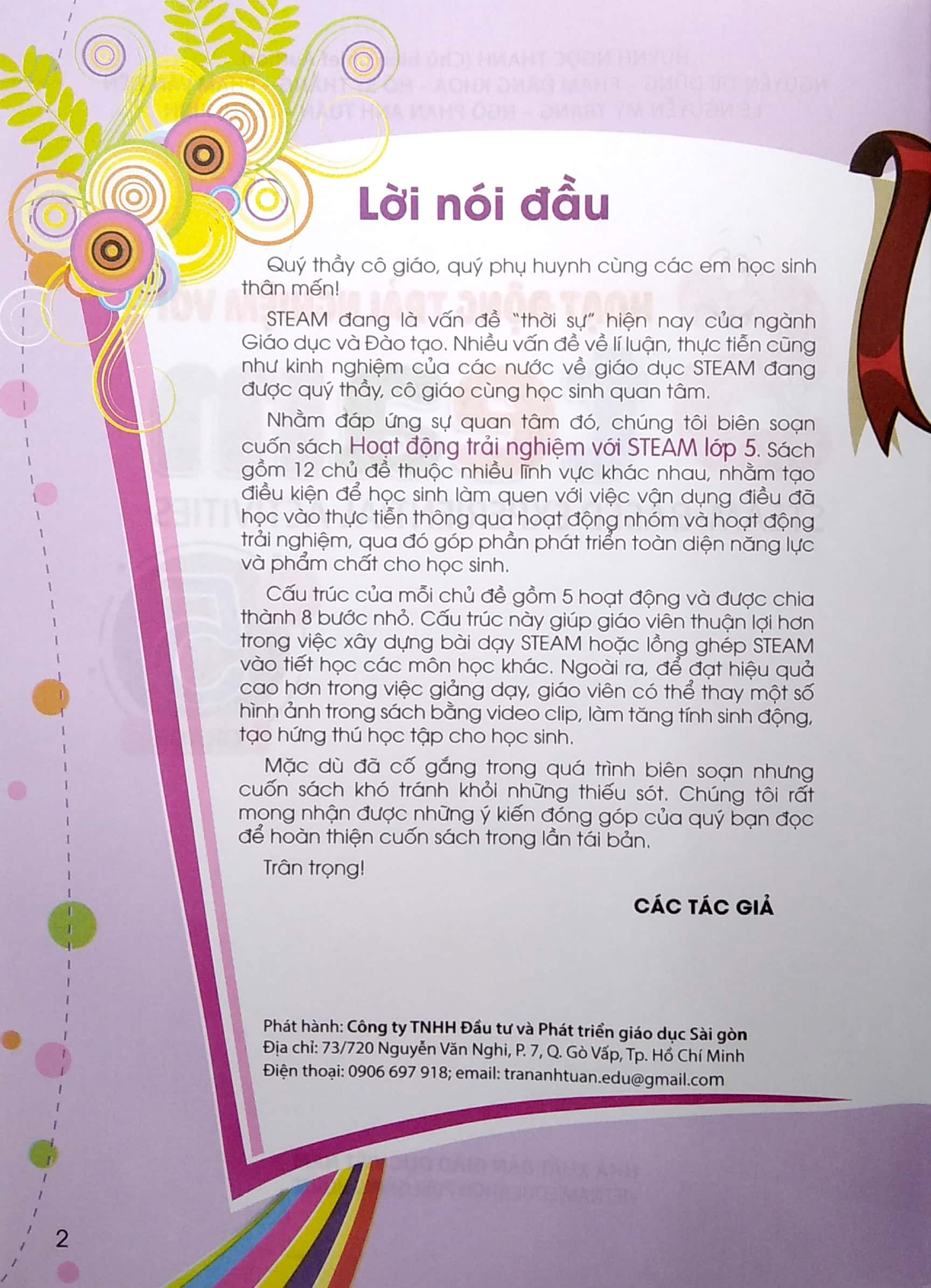 hoạt động trải nghiệm với steam - lớp 5 - Ảnh 3