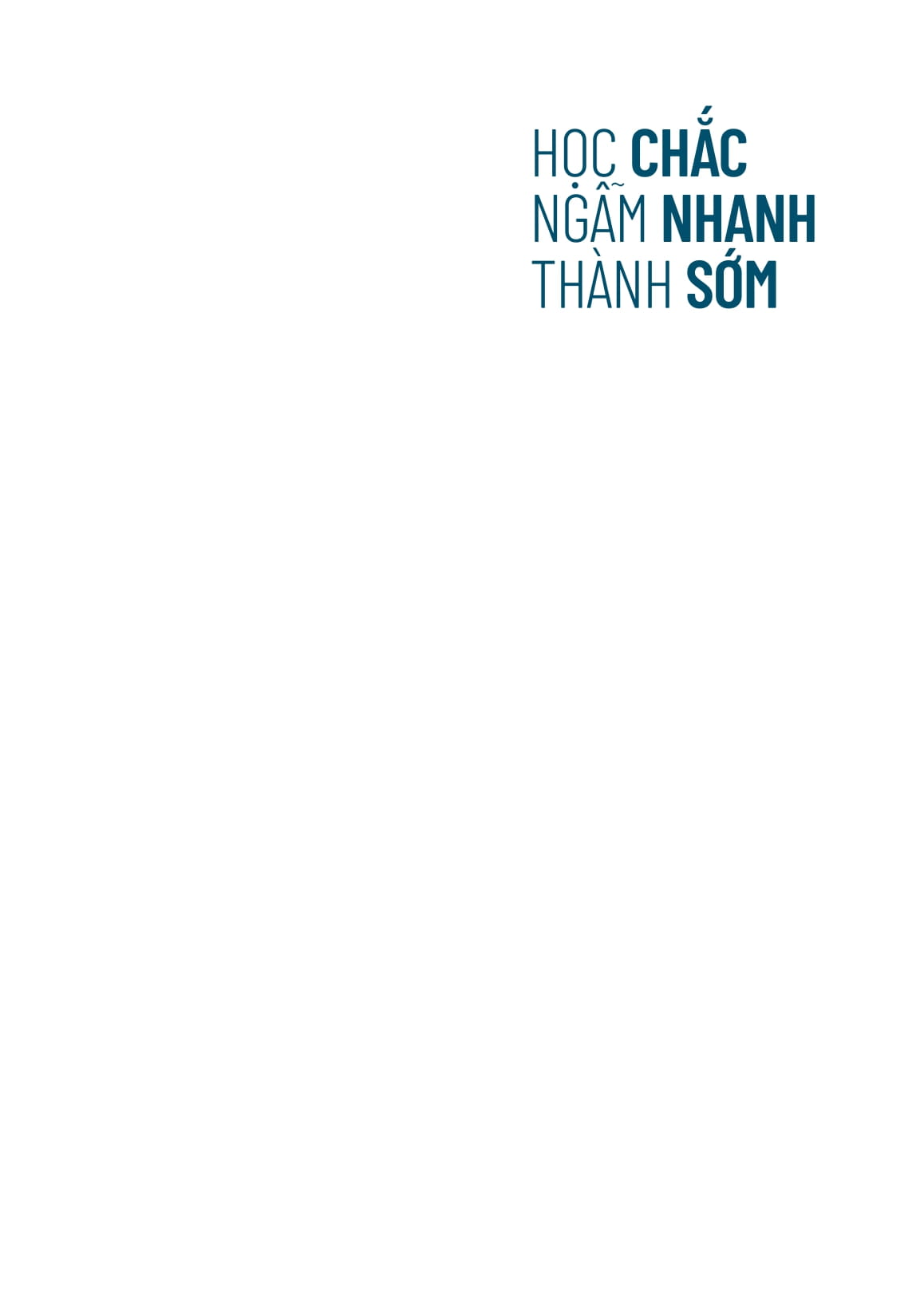 học chắc - ngẫm nhanh - thành sớm - Ảnh 10