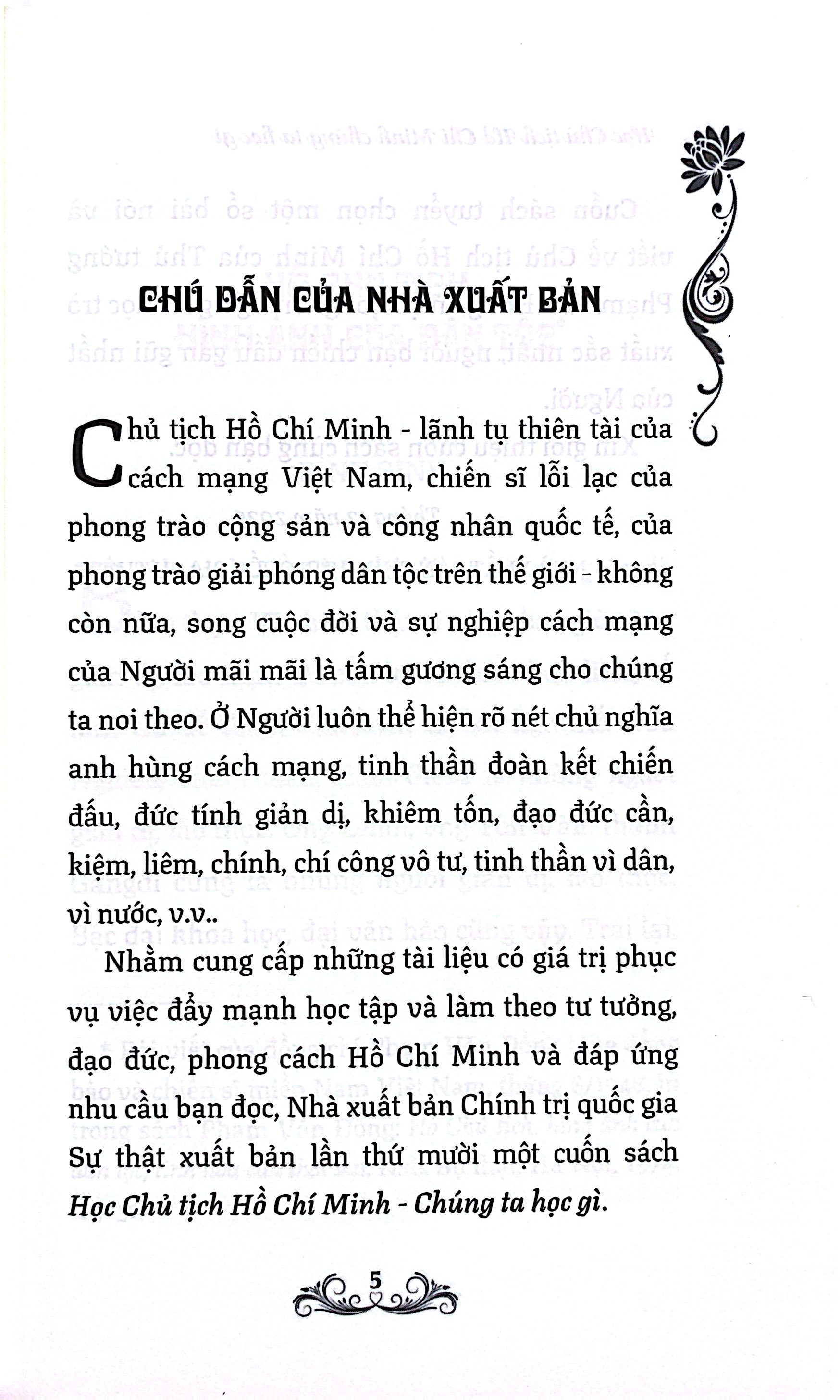Học Chủ Tịch Hồ Chí Minh Chúng Ta Học Gì - Ảnh 4