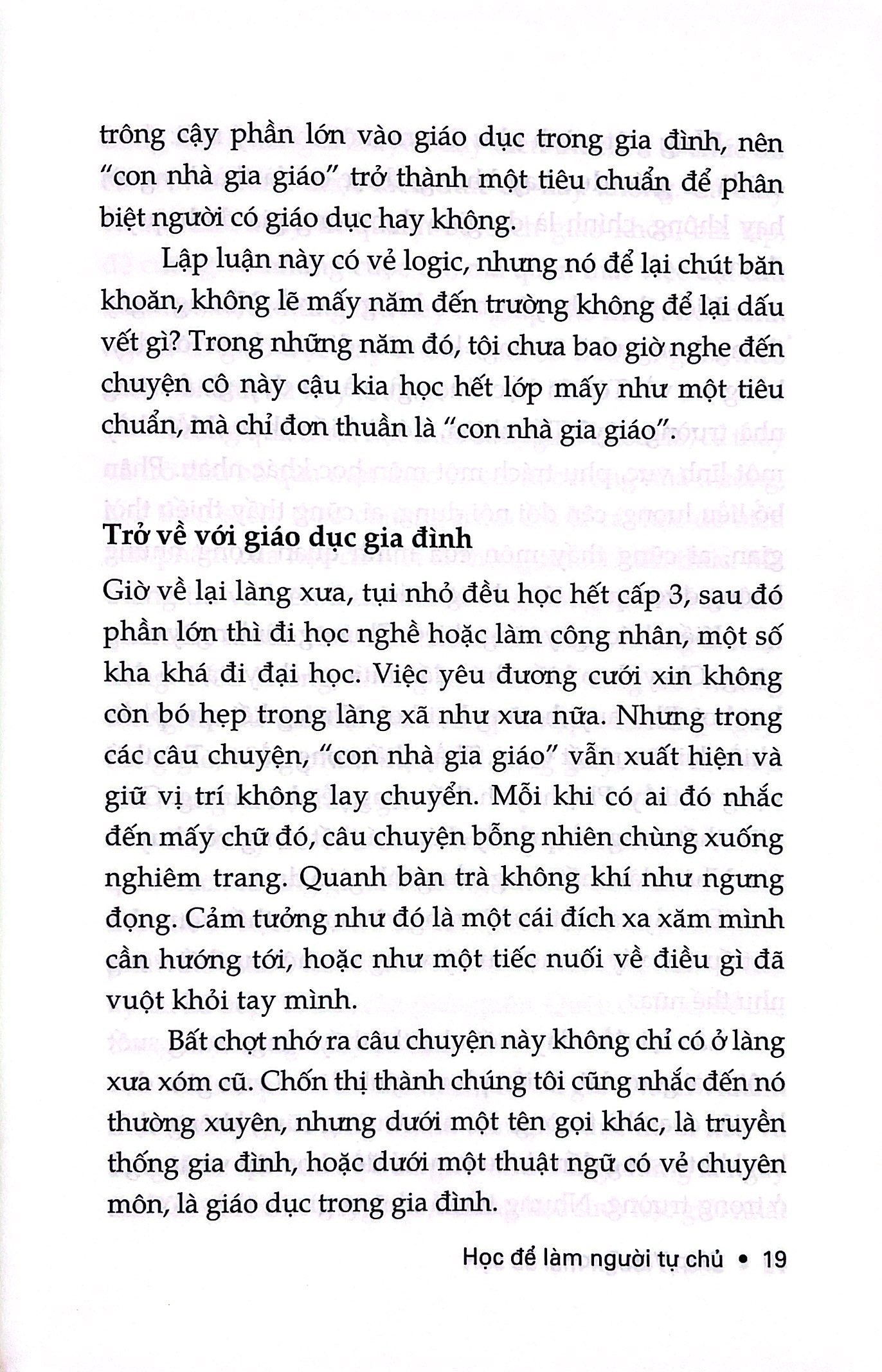 học để làm người tự chủ - một góc nhìn về câu chuyện giáo dục hiện thời - Ảnh 8