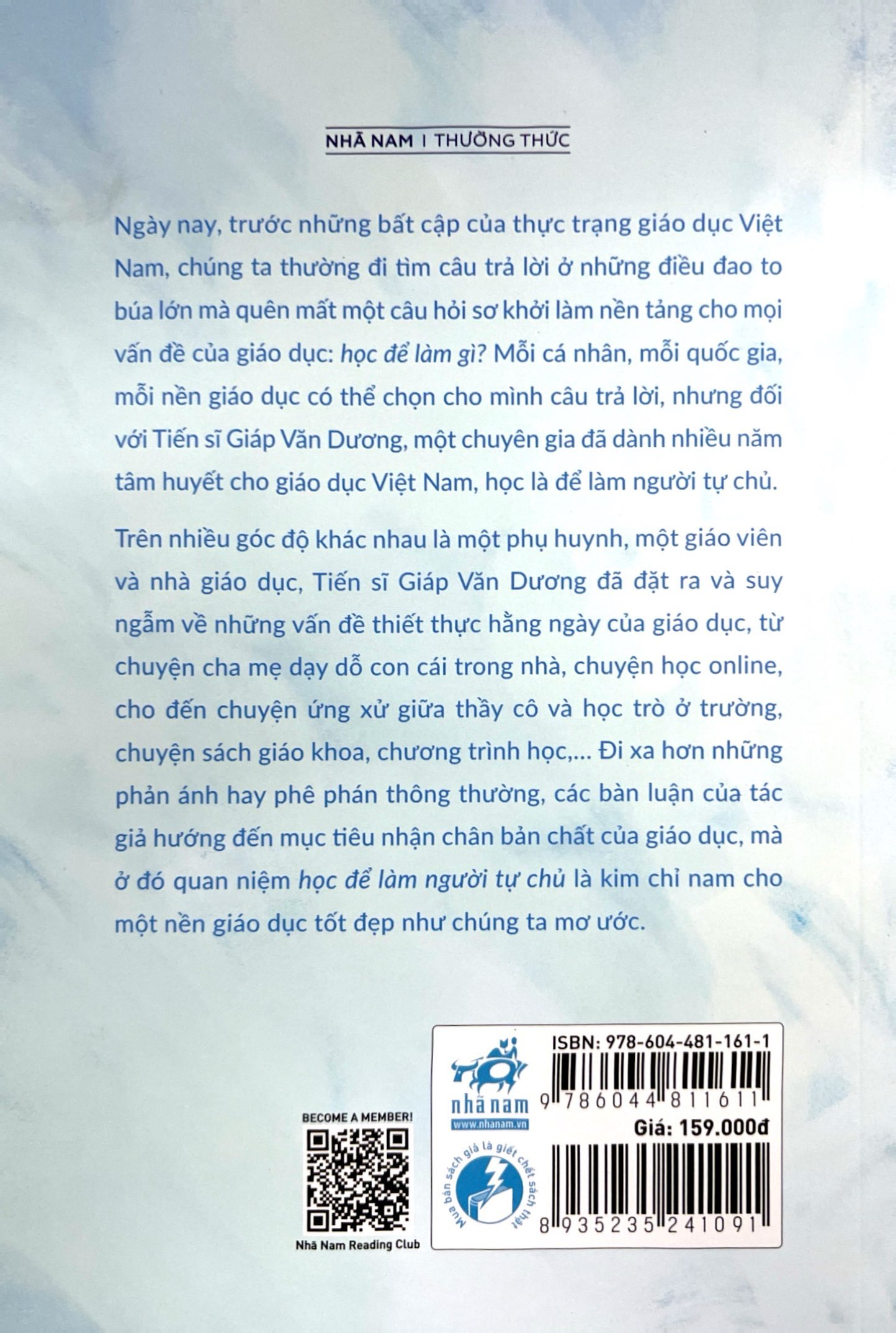 học để làm người tự chủ - một góc nhìn về câu chuyện giáo dục hiện thời - Ảnh 9