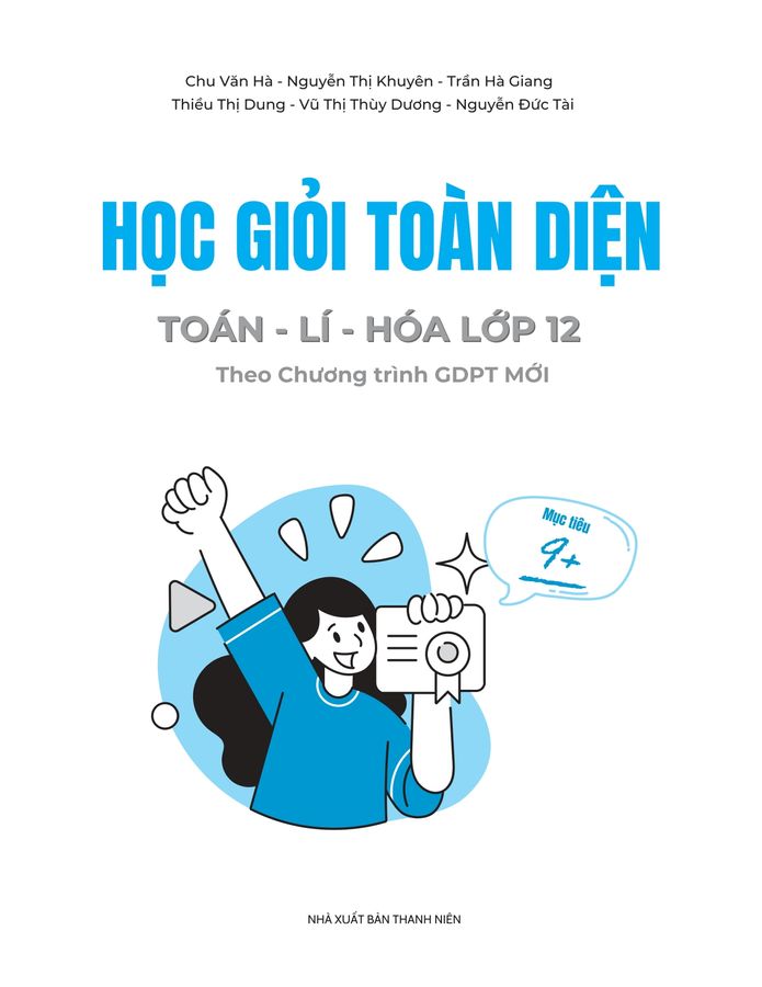 học giỏi toàn diện toán-lí-hóa lớp 12 (theo chương trình gdpt mới) (tái bản 2024) - Ảnh 3