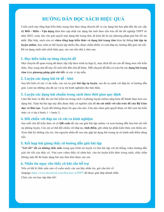 học giỏi toàn diện toán-lí-hóa lớp 12 (theo chương trình gdpt mới) (tái bản 2024) - Ảnh 5