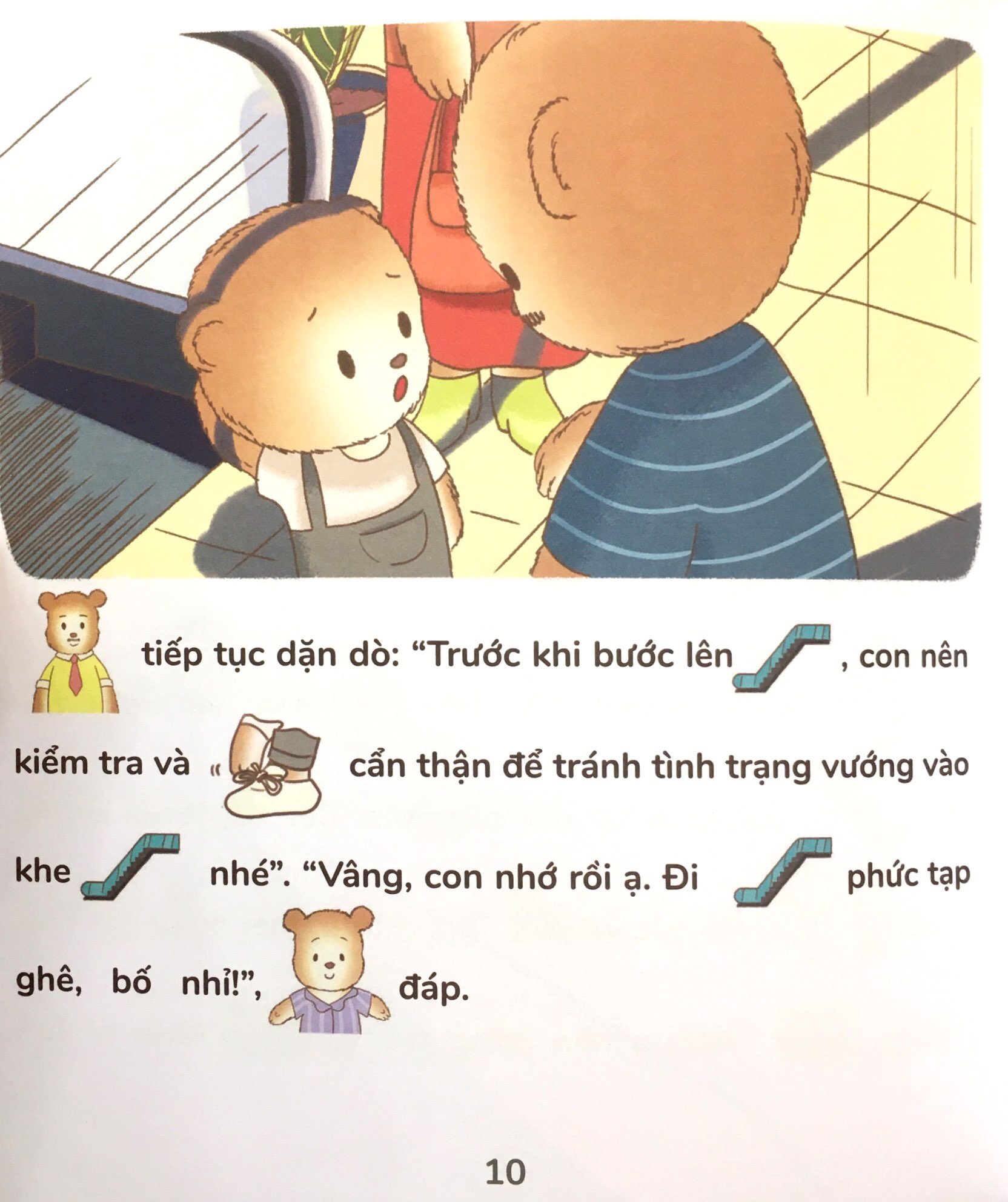 học kĩ năng sống cùng gấu bư - truyện tương tác phát triển eq: gấu bư đi siêu thị - Ảnh 10