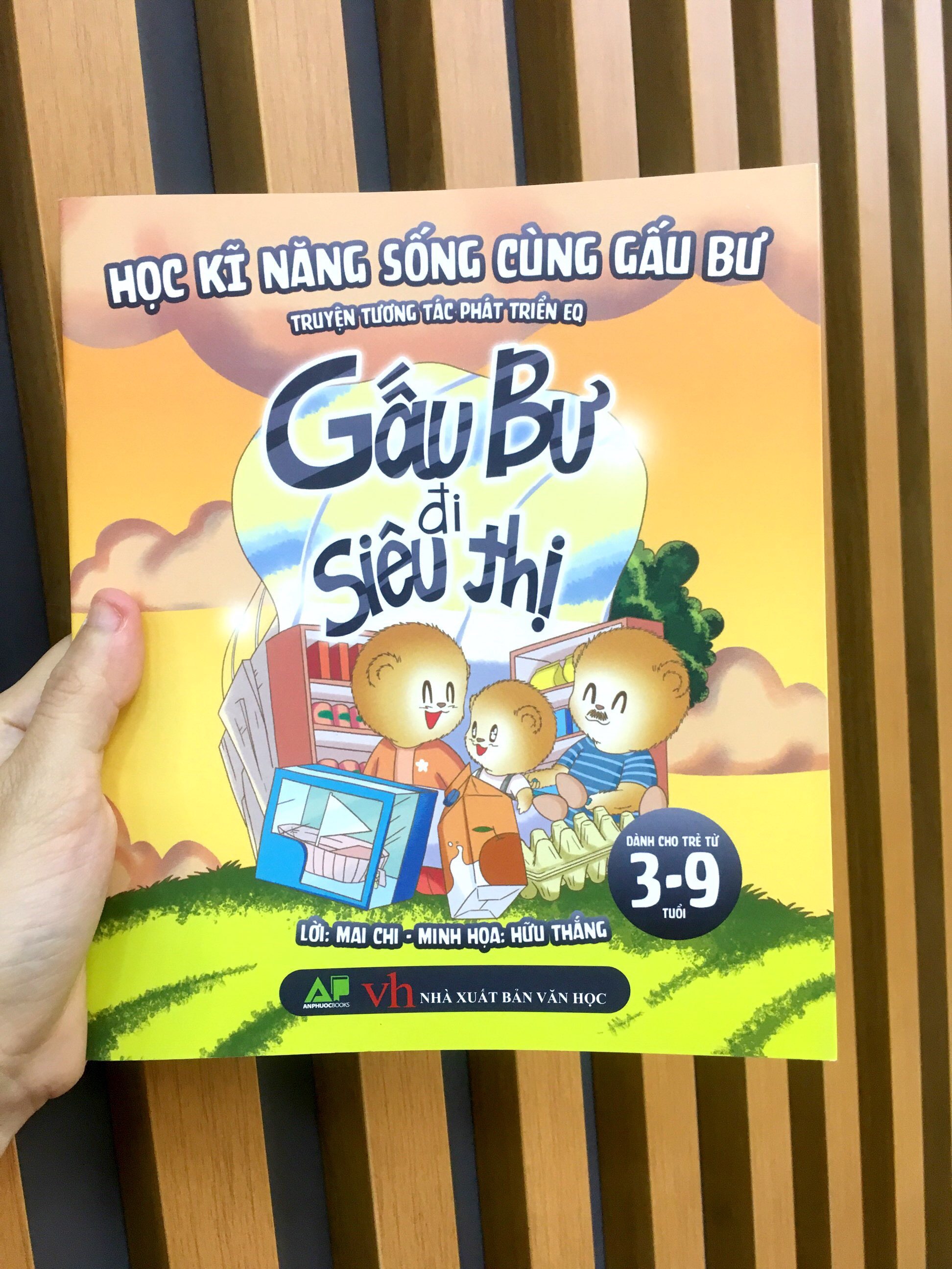 học kĩ năng sống cùng gấu bư - truyện tương tác phát triển eq: gấu bư đi siêu thị - Ảnh 12