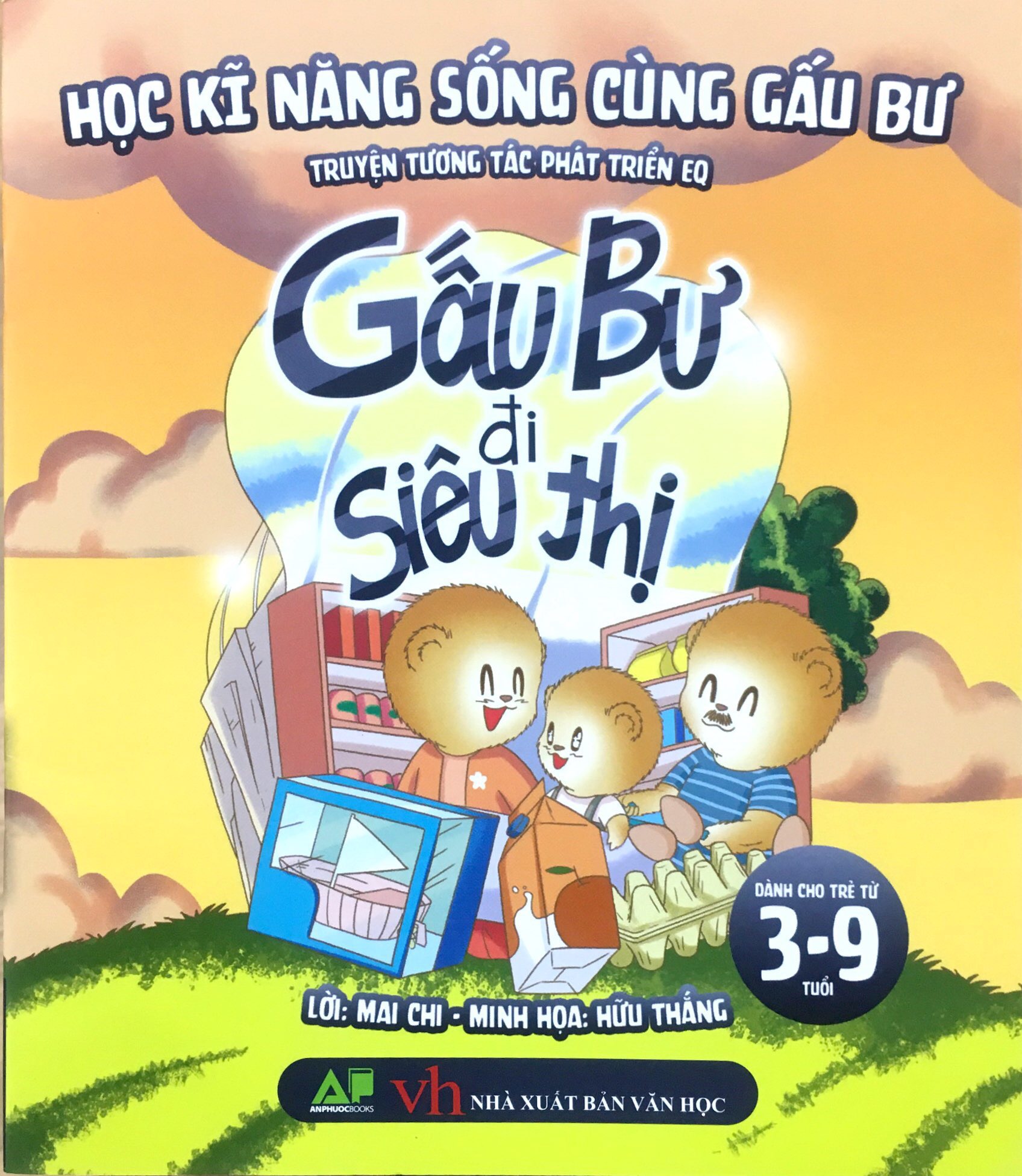 học kĩ năng sống cùng gấu bư - truyện tương tác phát triển eq: gấu bư đi siêu thị - Ảnh 2