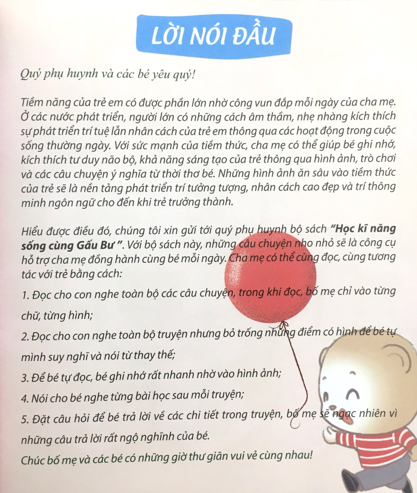học kĩ năng sống cùng gấu bư - truyện tương tác phát triển eq: gấu bư đi siêu thị - Ảnh 3