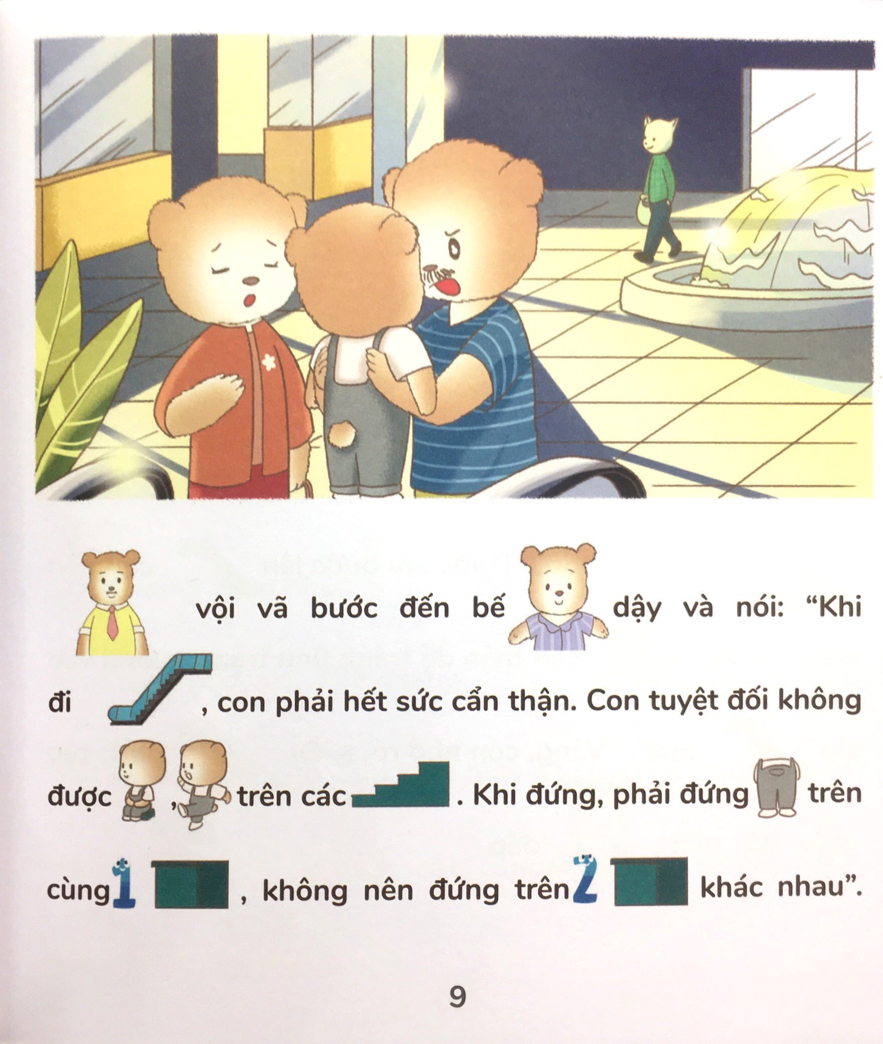 học kĩ năng sống cùng gấu bư - truyện tương tác phát triển eq: gấu bư đi siêu thị - Ảnh 9