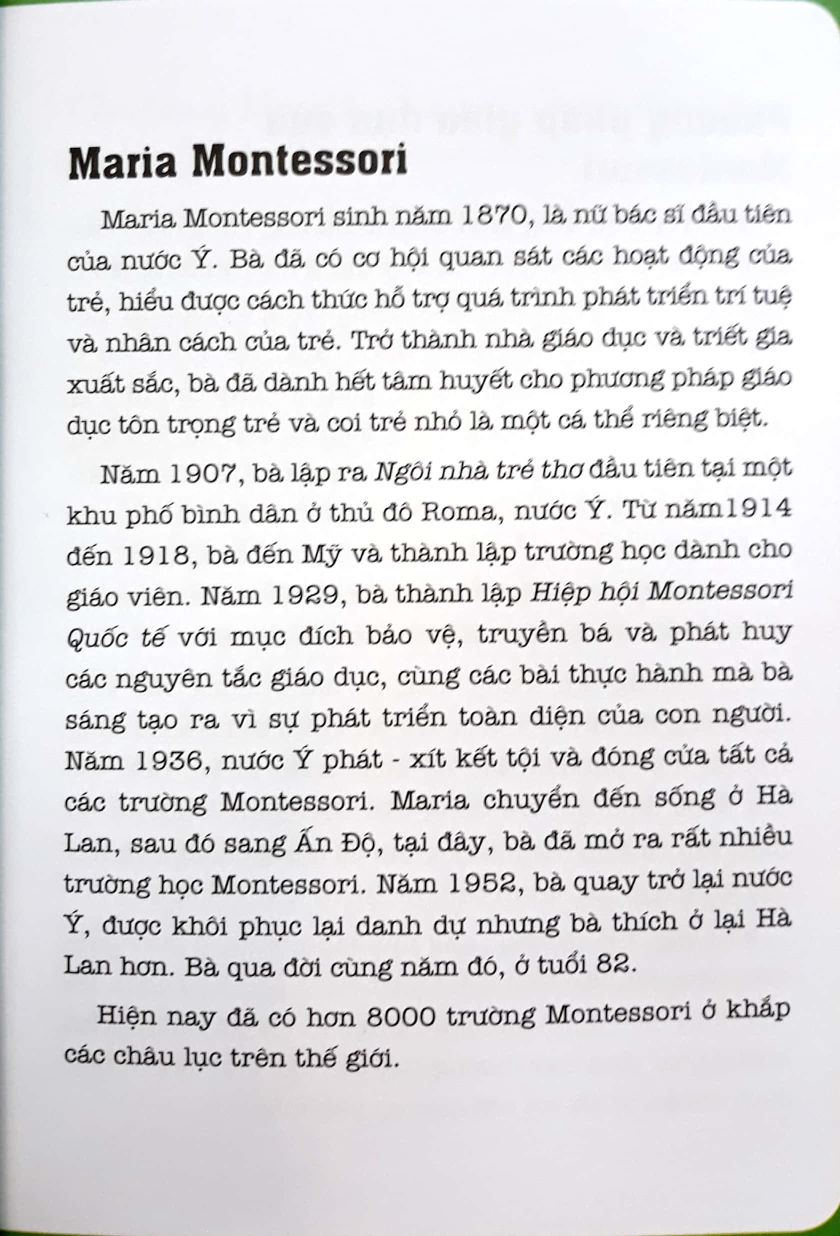 học montessori để dạy trẻ theo phương pháp montessori - 100 hoạt động montessori: cha mẹ nên chuẩn bị cho trẻ tập đọc và viết như thế nào? - Ảnh 6