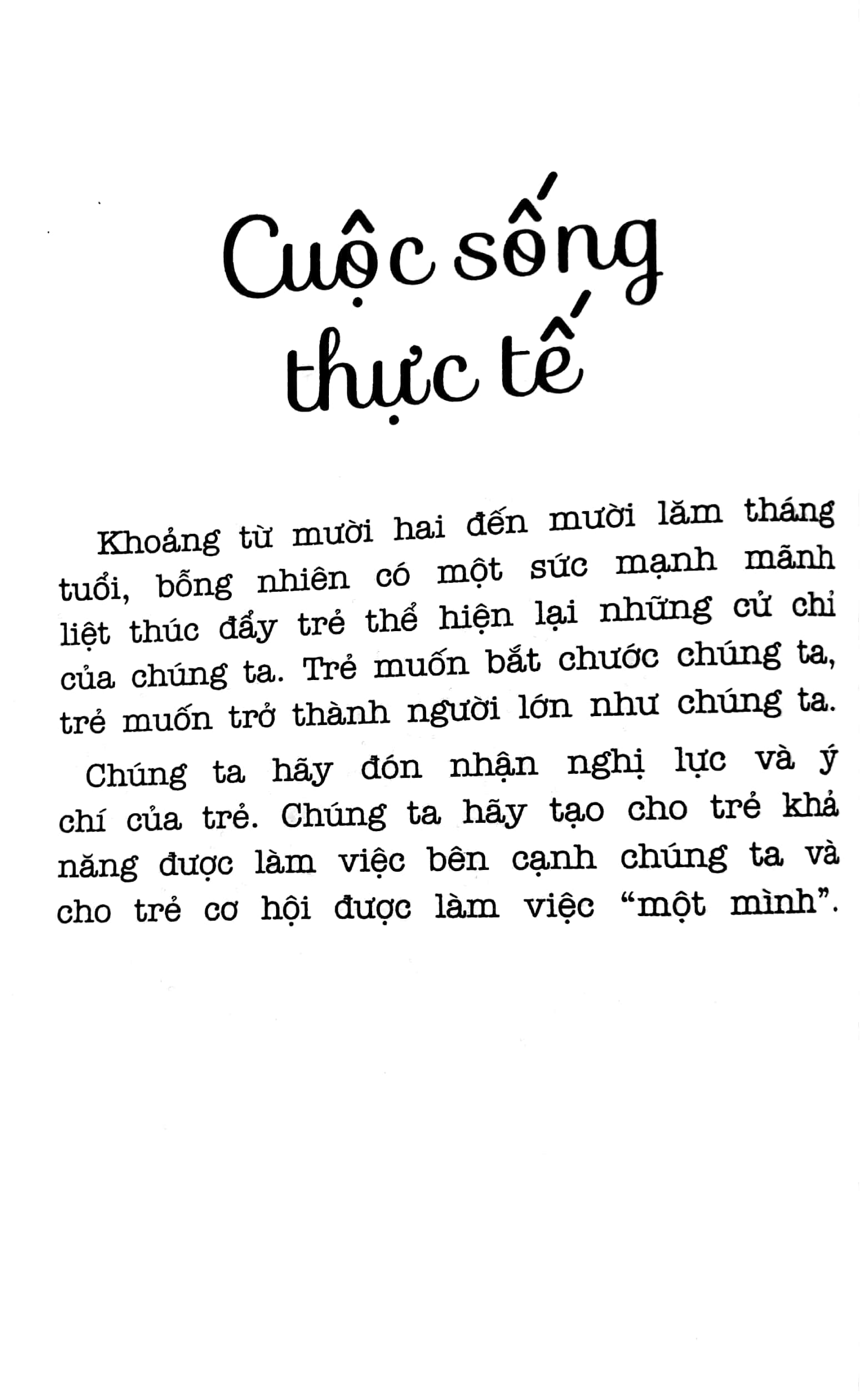 học montessori để dạy trẻ theo phương pháp montessori - 100 hoạt động montessori: con không cần ipad để lớn khôn - Ảnh 10