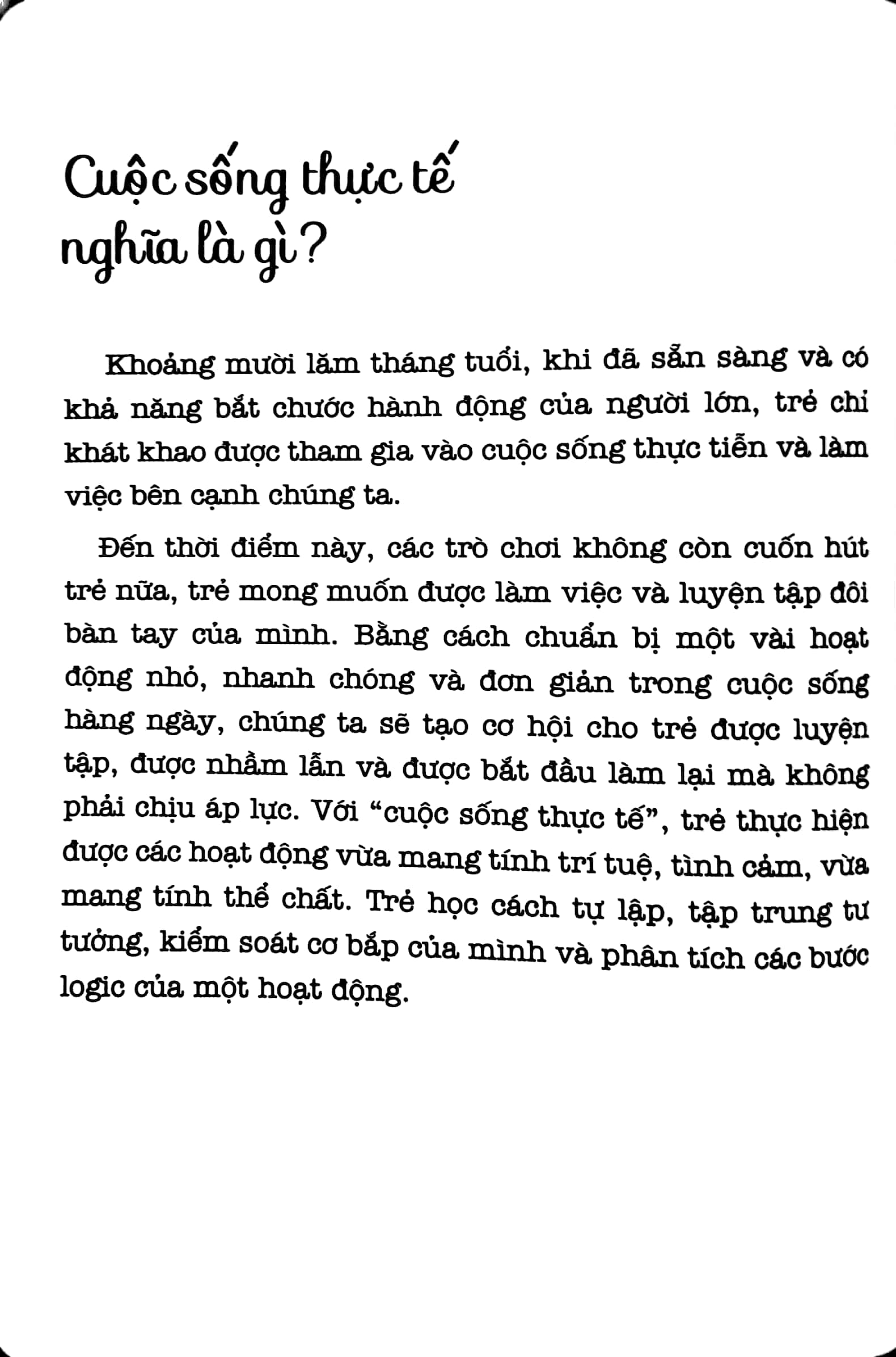 học montessori để dạy trẻ theo phương pháp montessori - 100 hoạt động montessori: con không cần ipad để lớn khôn - Ảnh 11