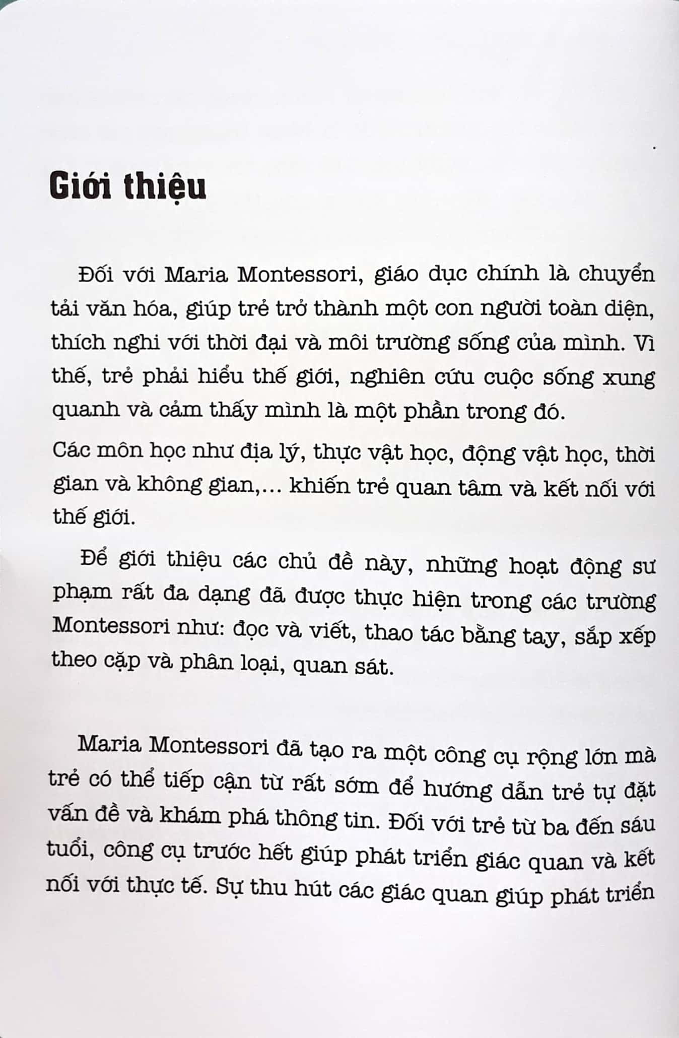 học montessori để dạy trẻ theo phương pháp montessori - 100 hoạt động montessori: con không muốn làm cây trong lồng kính - Ảnh 6