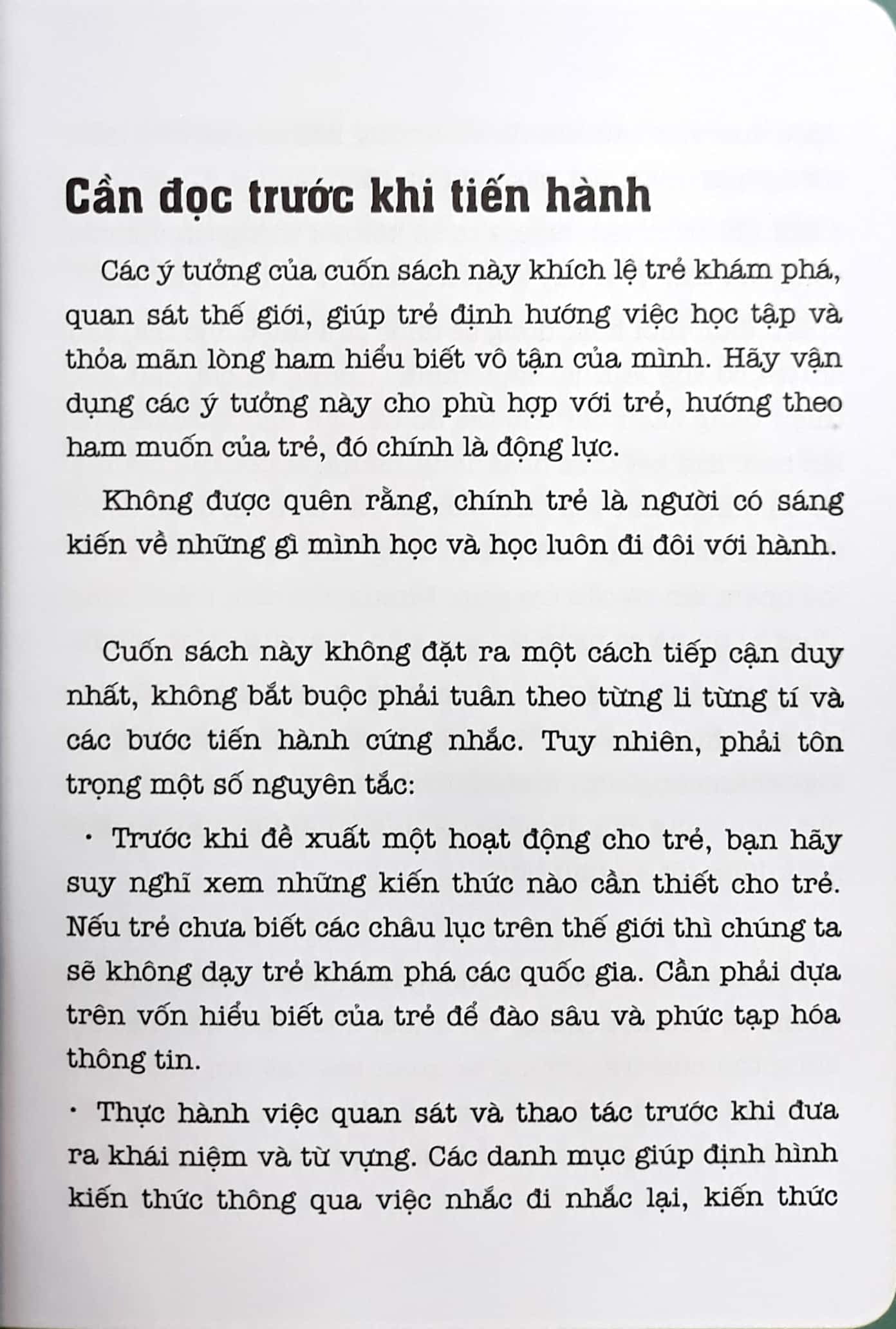 học montessori để dạy trẻ theo phương pháp montessori - 100 hoạt động montessori: con không muốn làm cây trong lồng kính - Ảnh 8