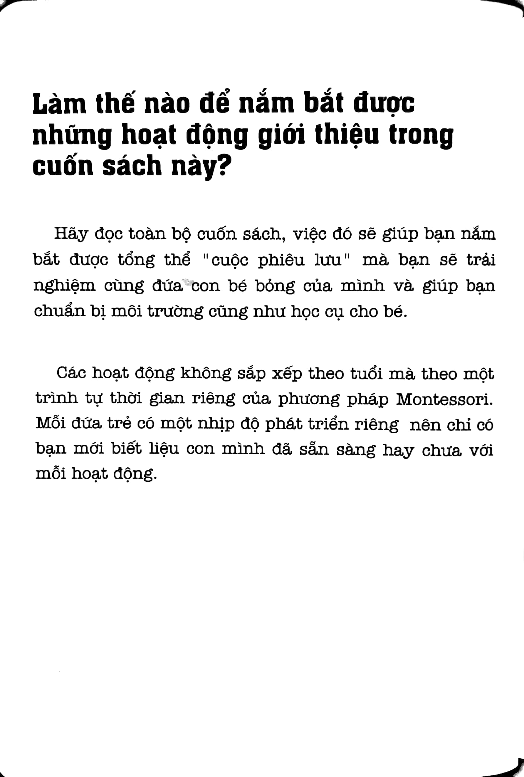 học montessori để dạy trẻ theo phương pháp montessori - 60 hoạt động montessori giúp trẻ trưởng thành: chờ con lớn thì đã muộn - Ảnh 11