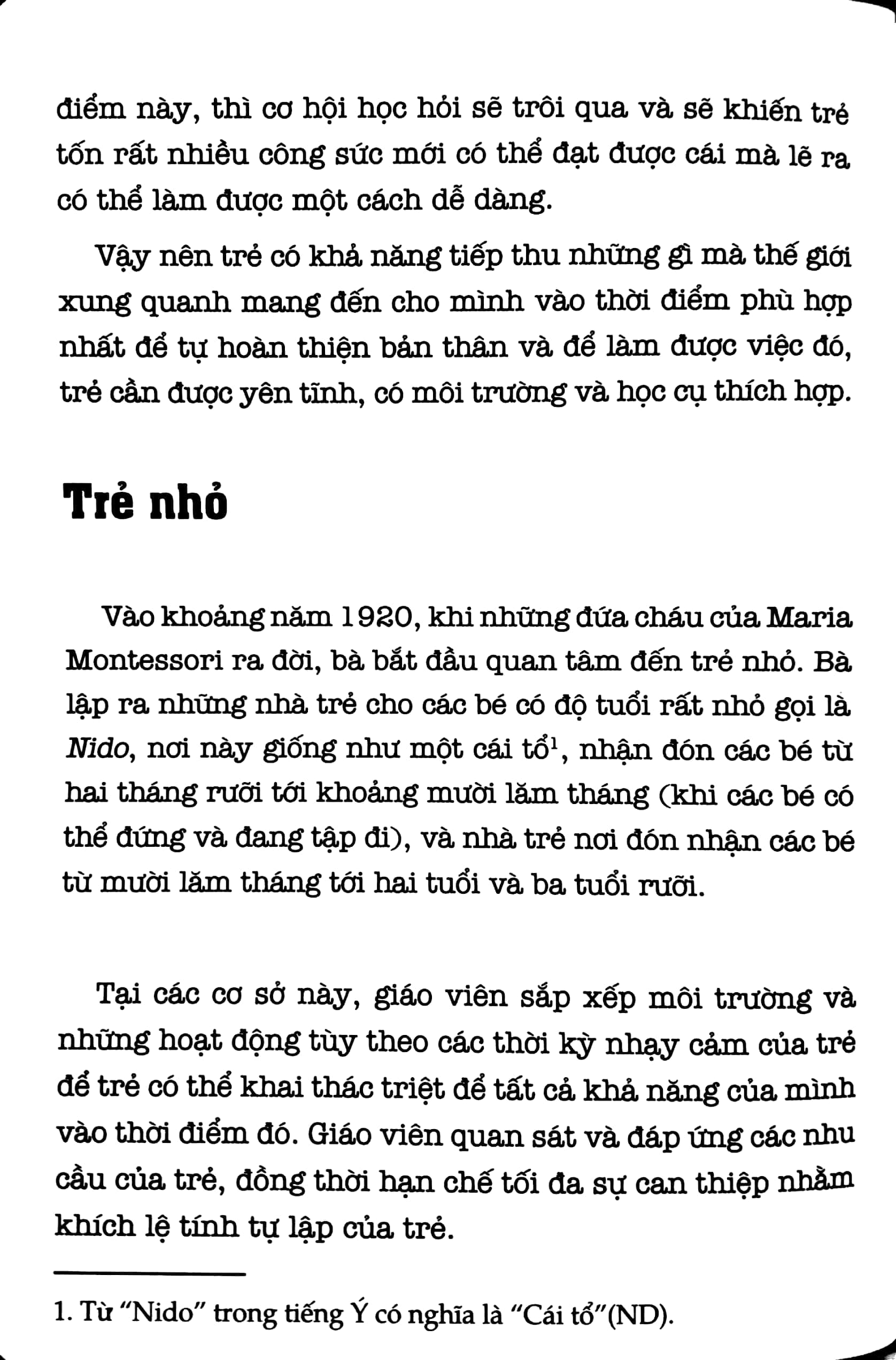 học montessori để dạy trẻ theo phương pháp montessori - 60 hoạt động montessori giúp trẻ trưởng thành: chờ con lớn thì đã muộn - Ảnh 9