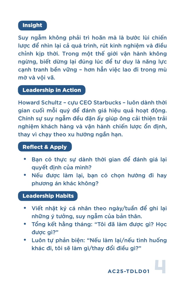 Học Tập Để Dẫn Đầu - Tư Duy Lãnh Đạo - Ảnh 11