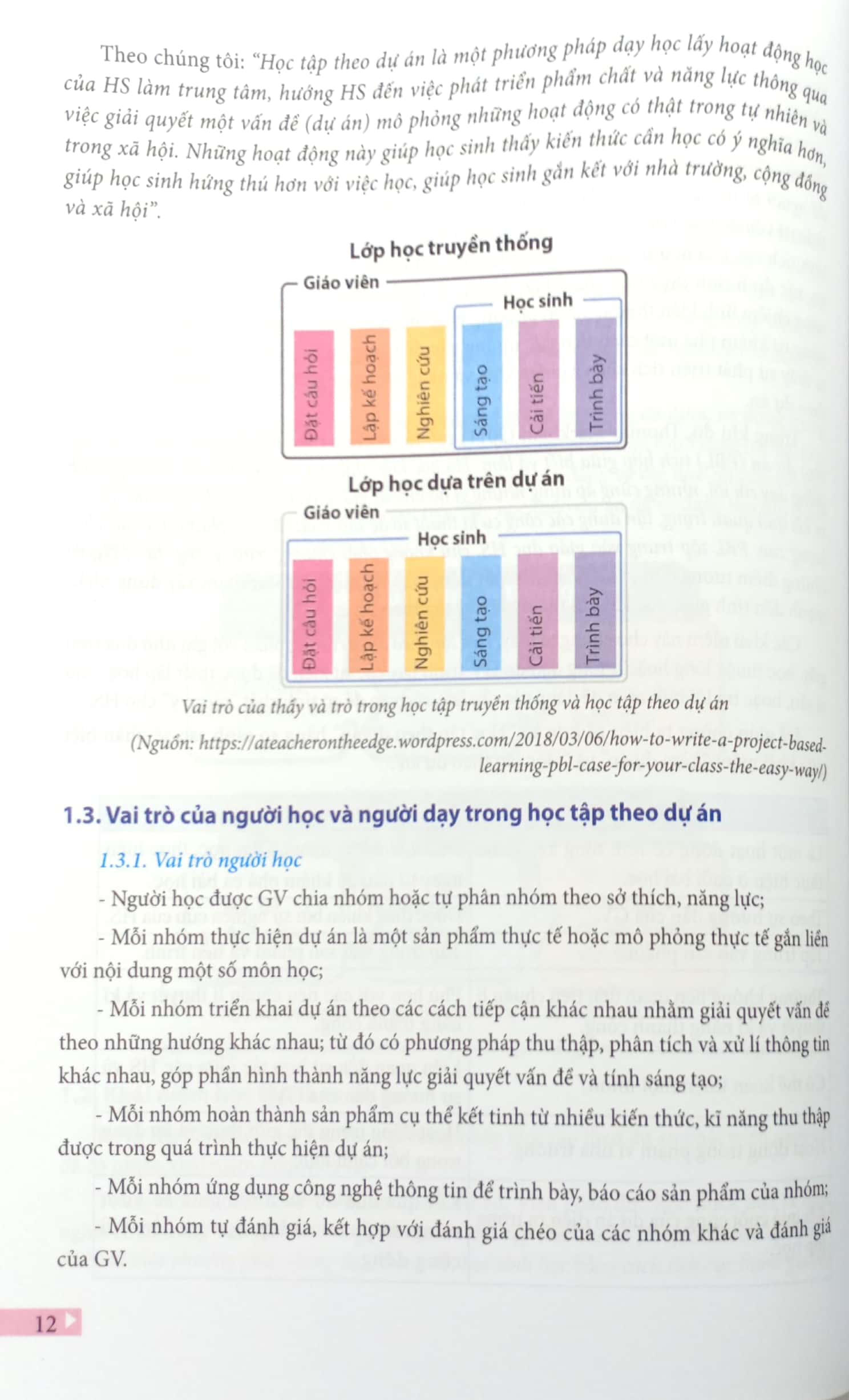 học tập theo dự án định hướng phát triển năng lực học sinh - dành cho cấp thcs - Ảnh 9