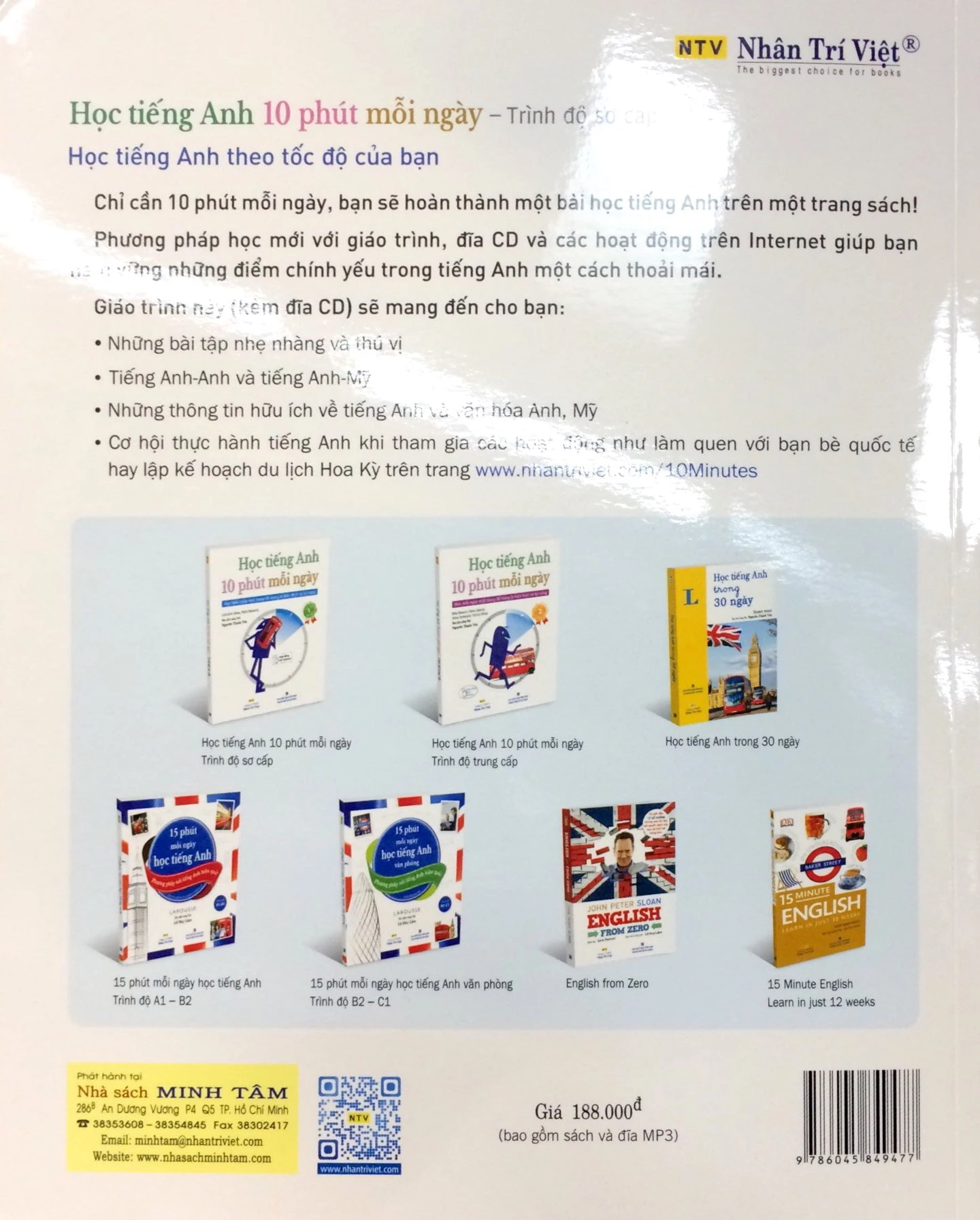 học tiếng anh 10 phút mỗi ngày (kèm cd) - Ảnh 10