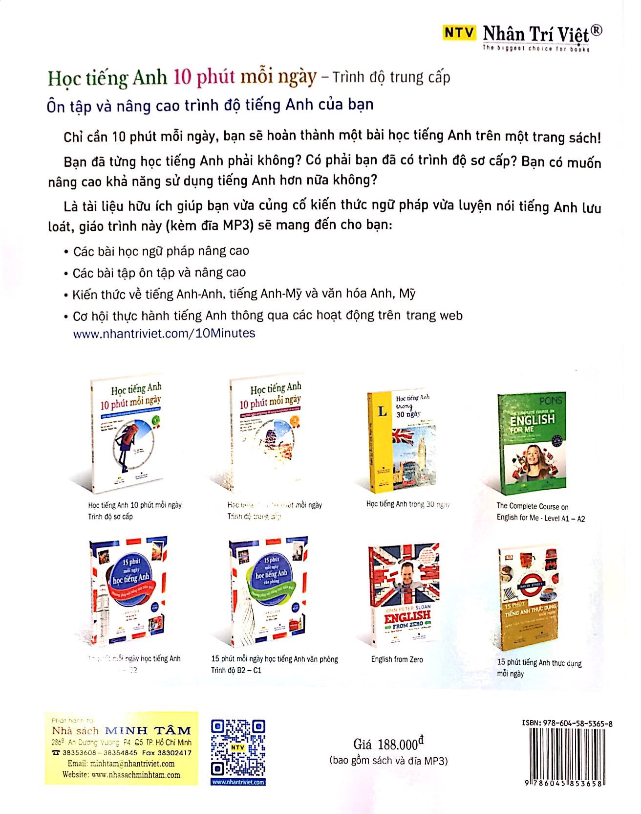 học tiếng anh 10 phút mỗi ngày - trình độ trung cấp (kèm cd) - Ảnh 11