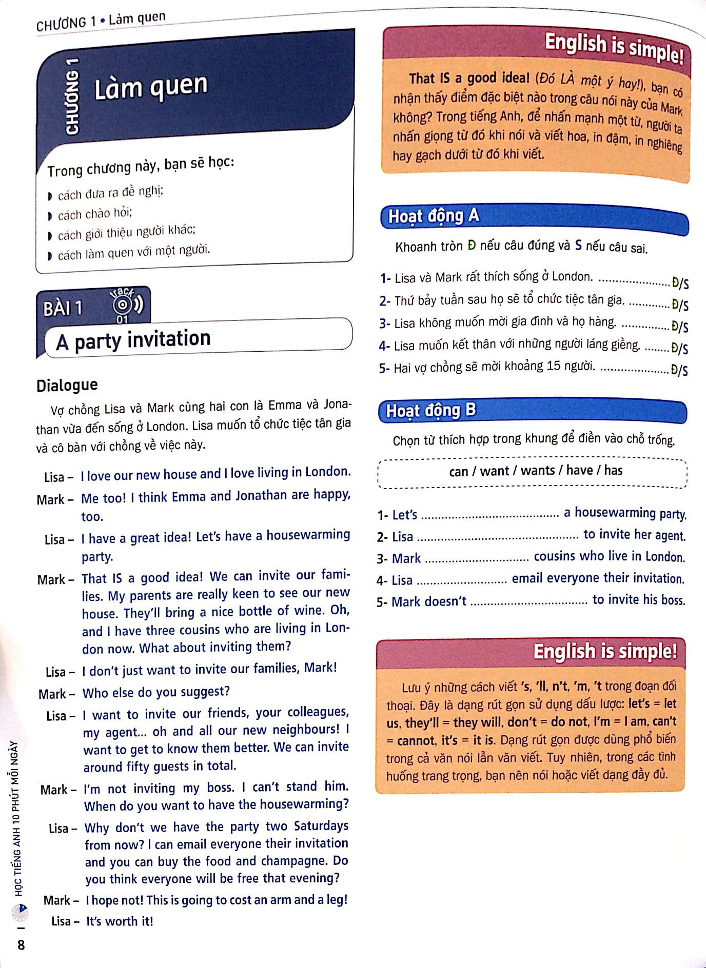 học tiếng anh 10 phút mỗi ngày - trình độ trung cấp (kèm cd) - Ảnh 5