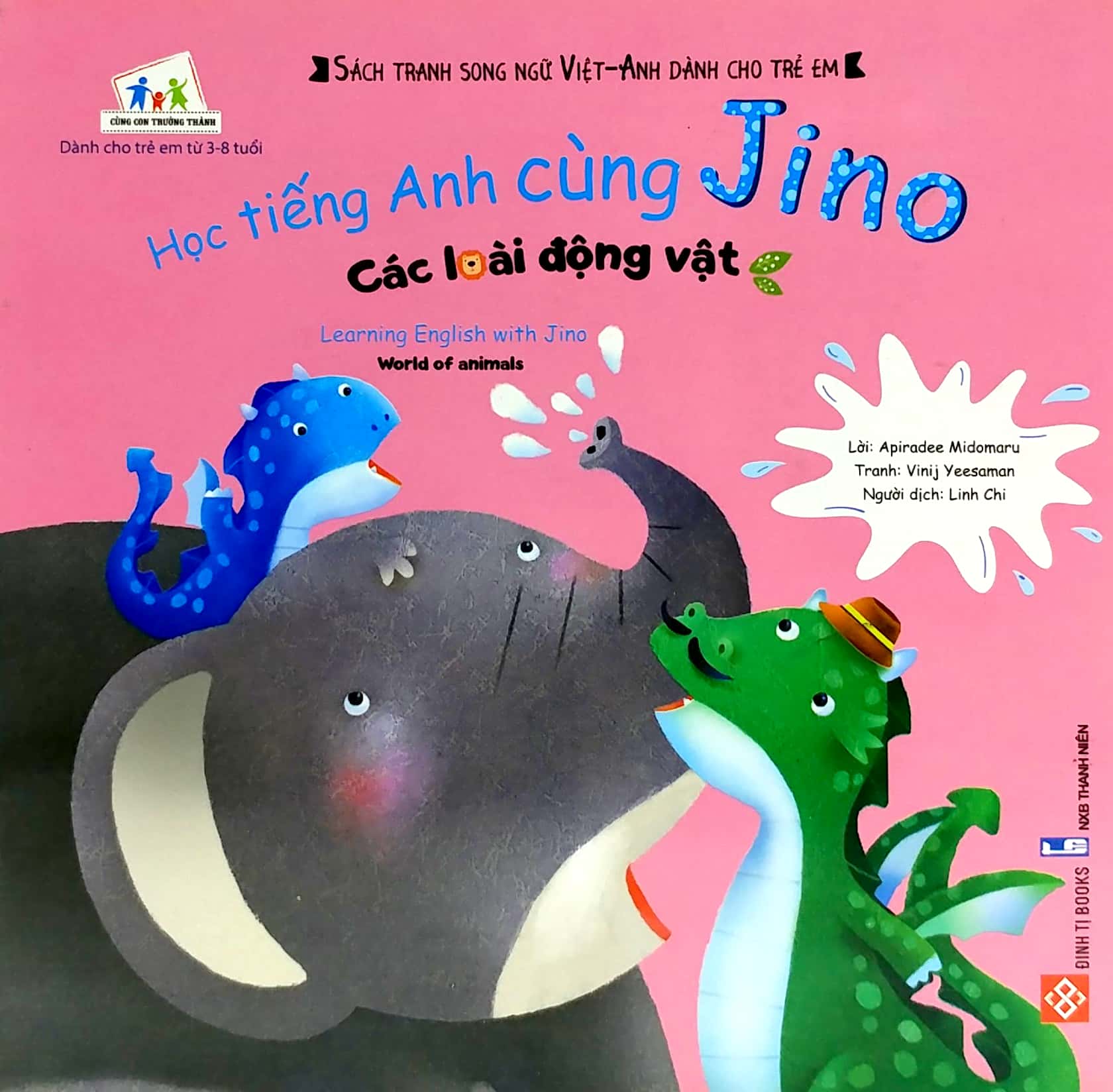 học tiếng anh cùng jino - learning english with jino - các loài động vật - world of animals - Ảnh 2