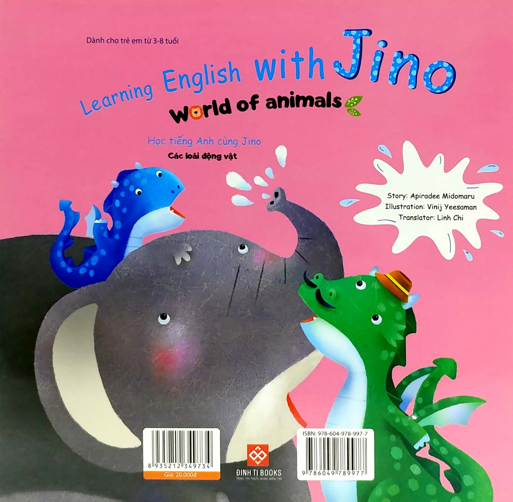 học tiếng anh cùng jino - learning english with jino - các loài động vật - world of animals - Ảnh 6