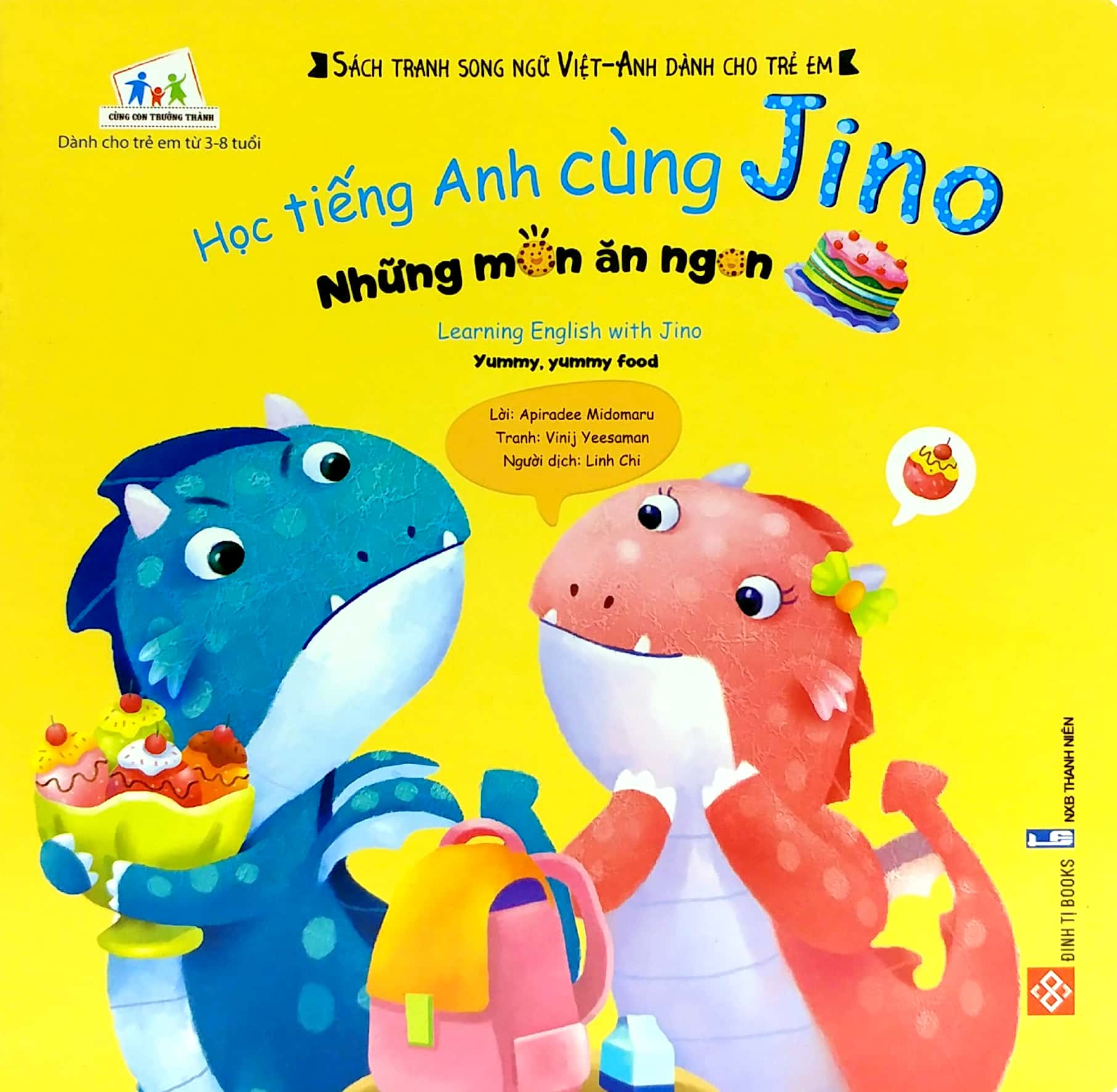 học tiếng anh cùng jino - learning english with jino - những món ăn ngon - yummy, yummy food - Ảnh 2