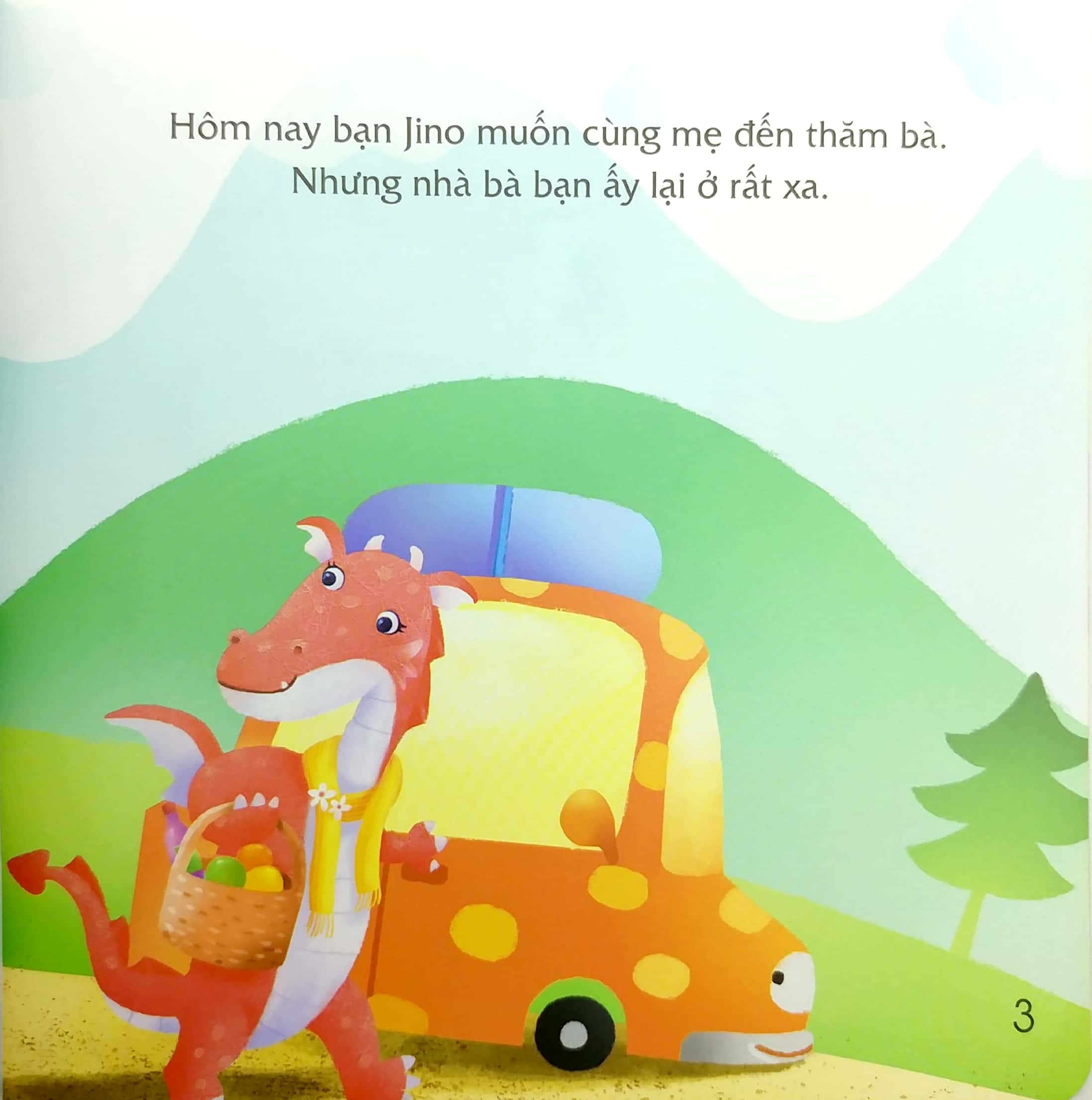 học tiếng anh cùng jino - learning english with jino - phương tiện giao thông - things that go - Ảnh 4