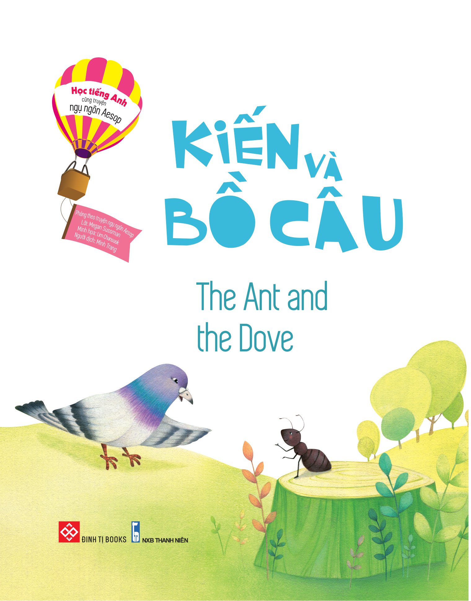 học tiếng anh cùng truyện ngụ ngôn aesop - kiến và bồ câu - the ant and the dove - Ảnh 2