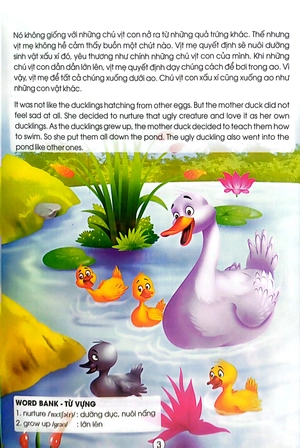 học tiếng anh song ngữ qua truyện cổ tích - vịt con xấu xí - Ảnh 5