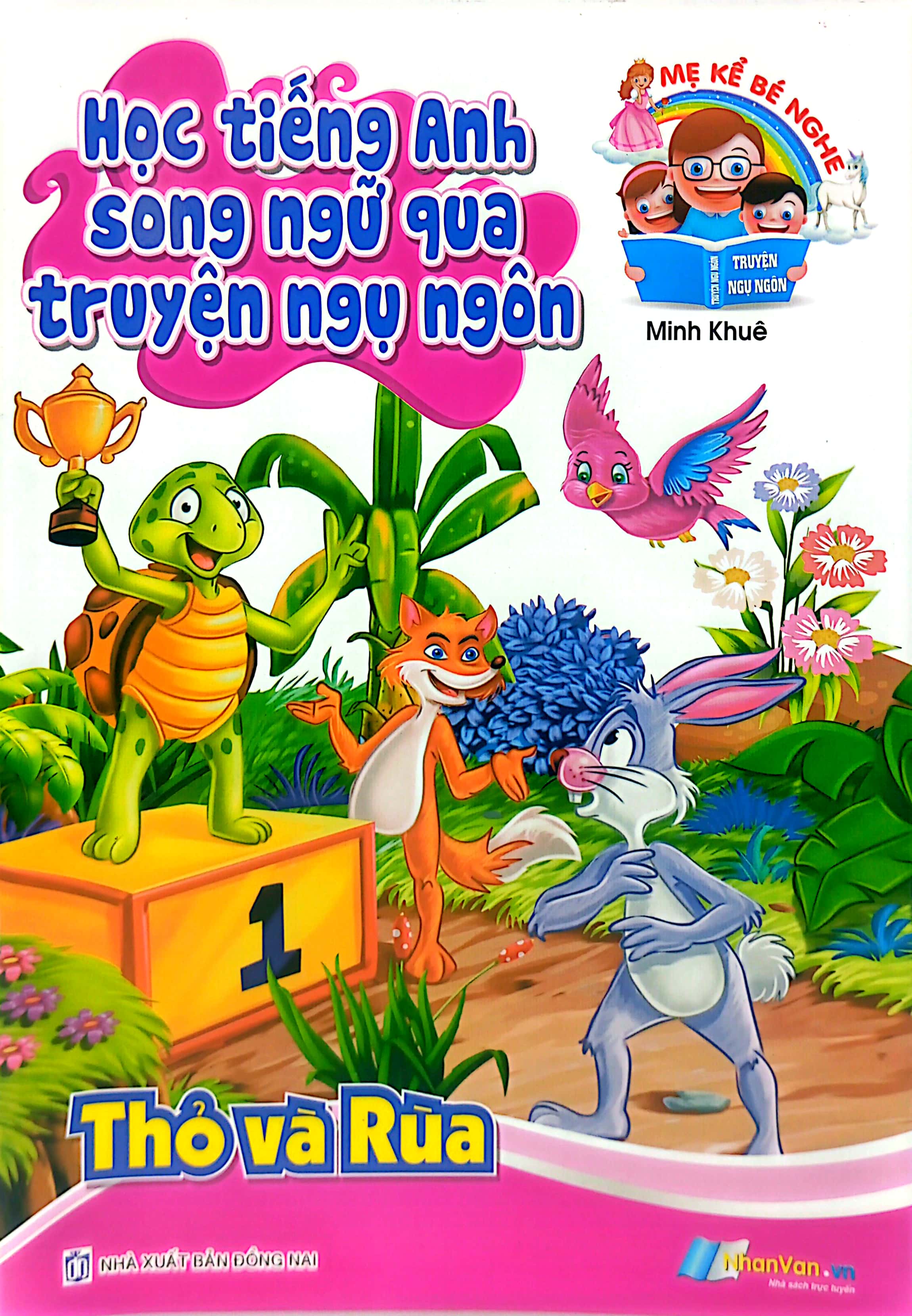 học tiếng anh song ngữ qua truyện ngụ ngôn - thỏ và rùa - Ảnh 2