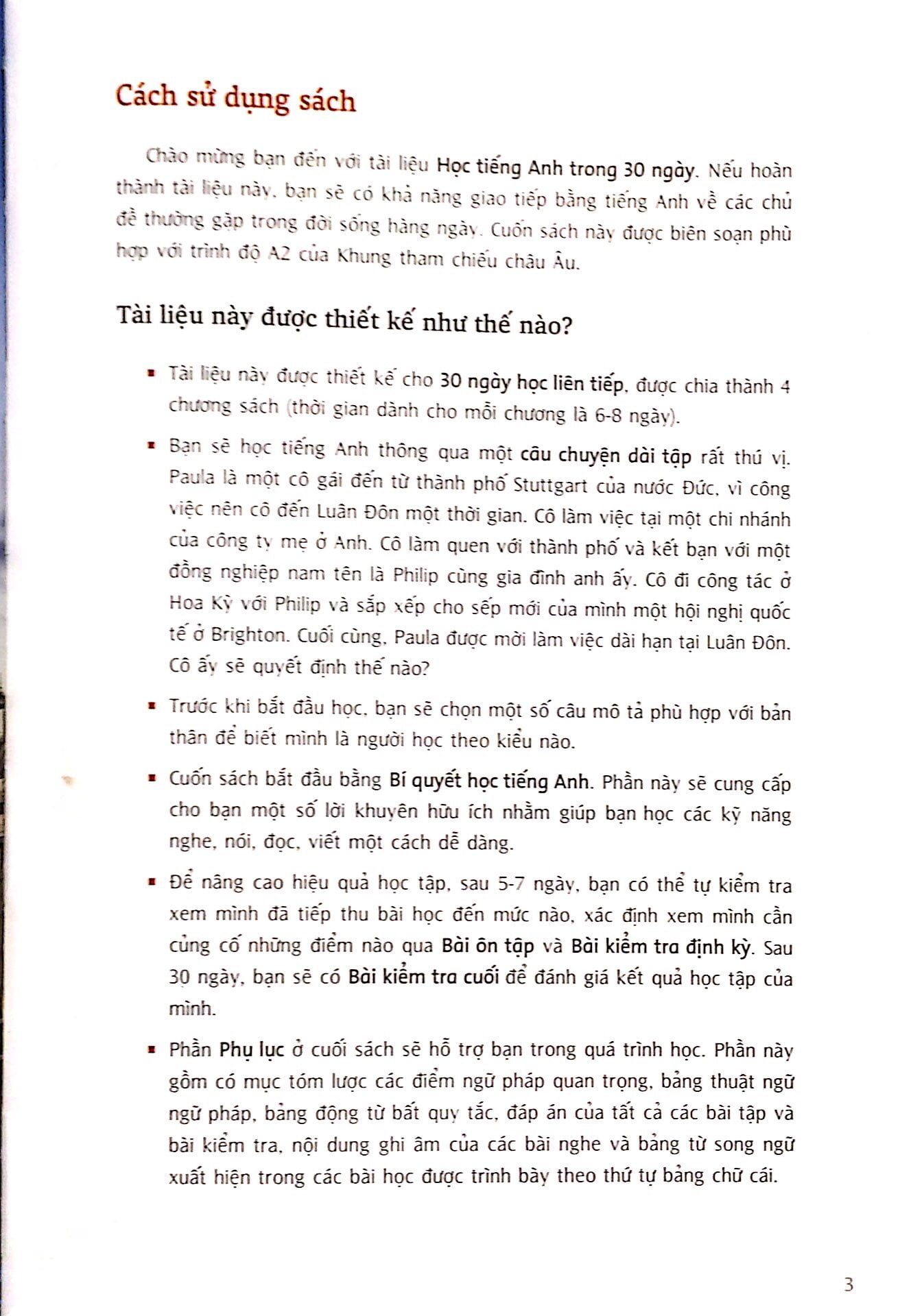 học tiếng anh trong 30 ngày (kèm cd) - Ảnh 2