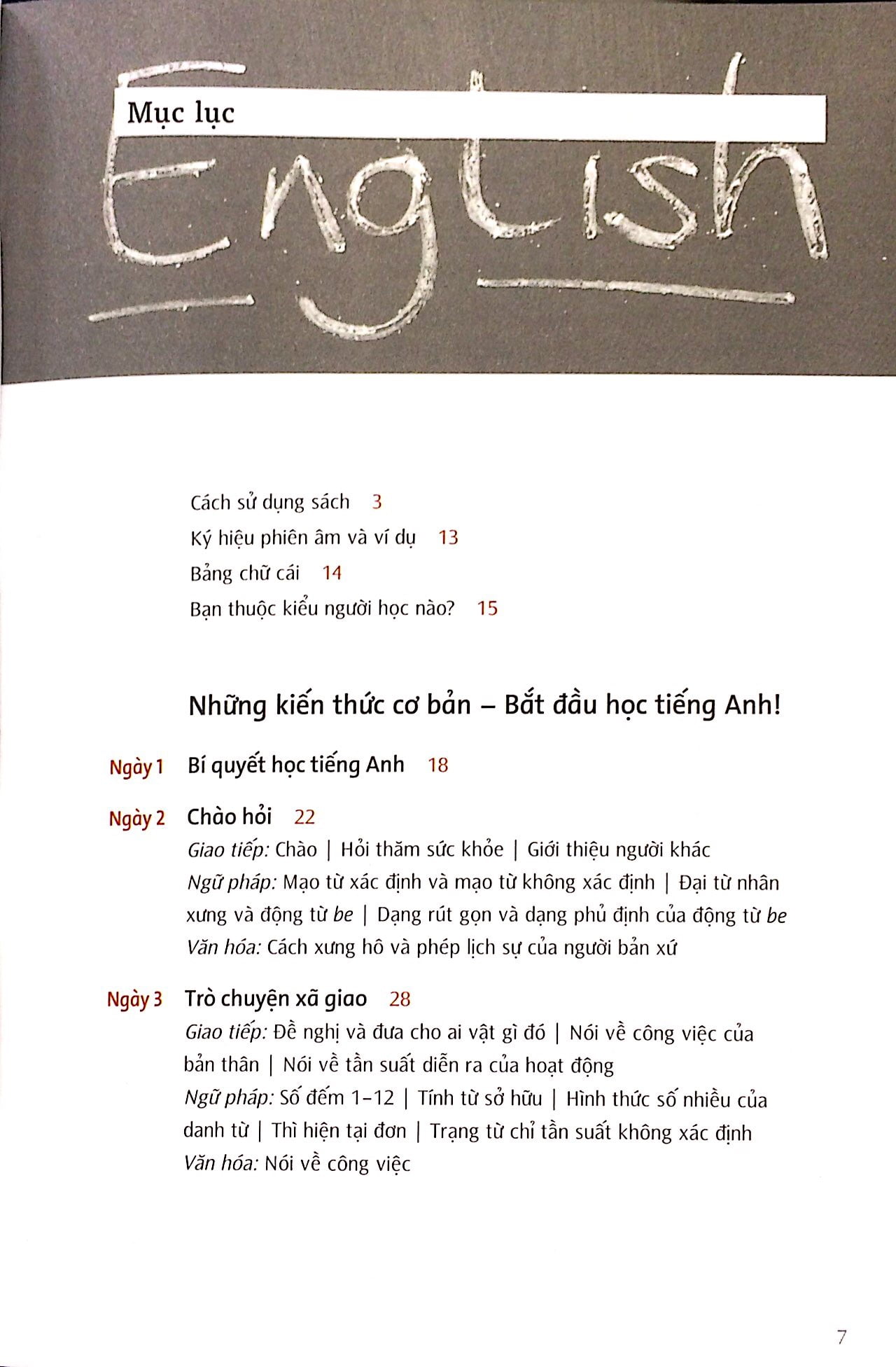 học tiếng anh trong 30 ngày (kèm cd) - Ảnh 6