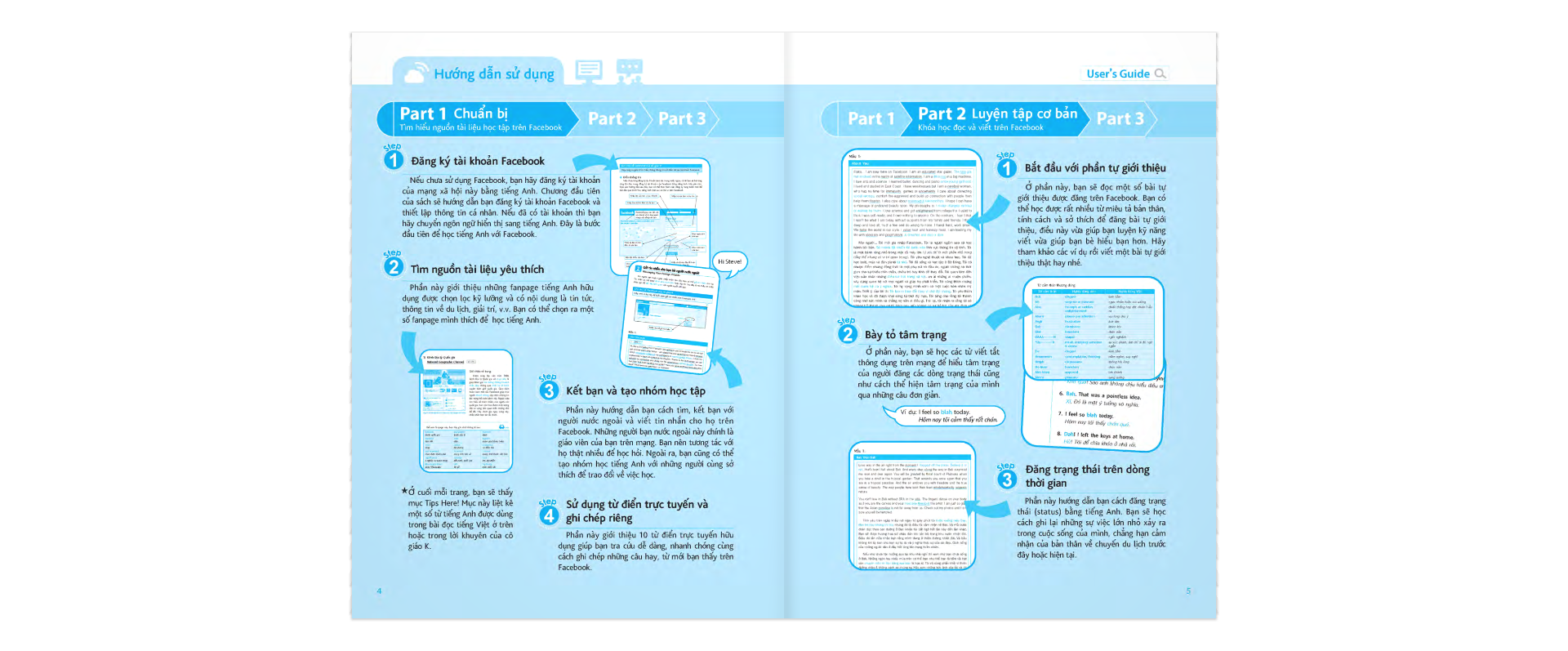 học tiếng anh với facebook (cd) - Ảnh 2