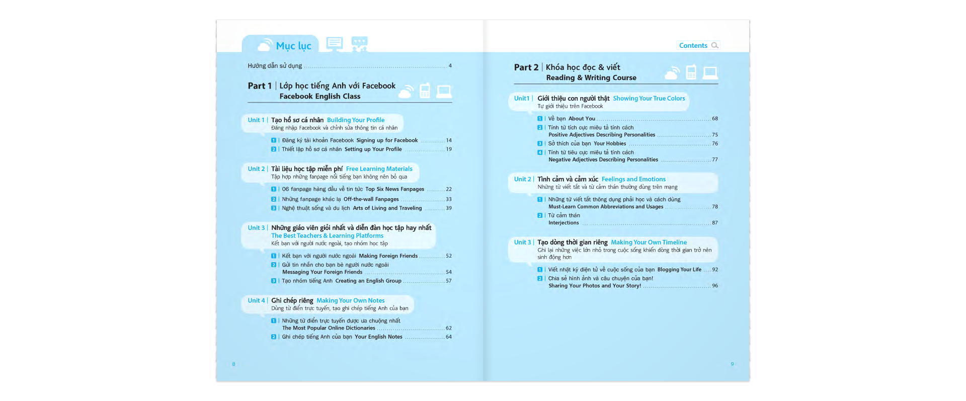 học tiếng anh với facebook (cd) - Ảnh 4