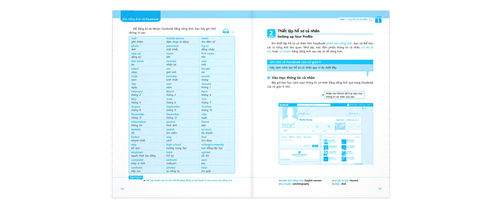 học tiếng anh với facebook (cd) - Ảnh 9