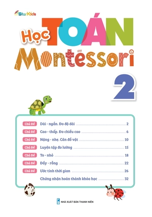 học toán montessori - tập 2 - Ảnh 2