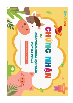 học toán montessori - tập 2 - Ảnh 9