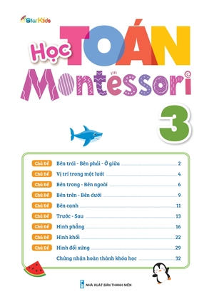 học toán montessori - tập 3 - Ảnh 2