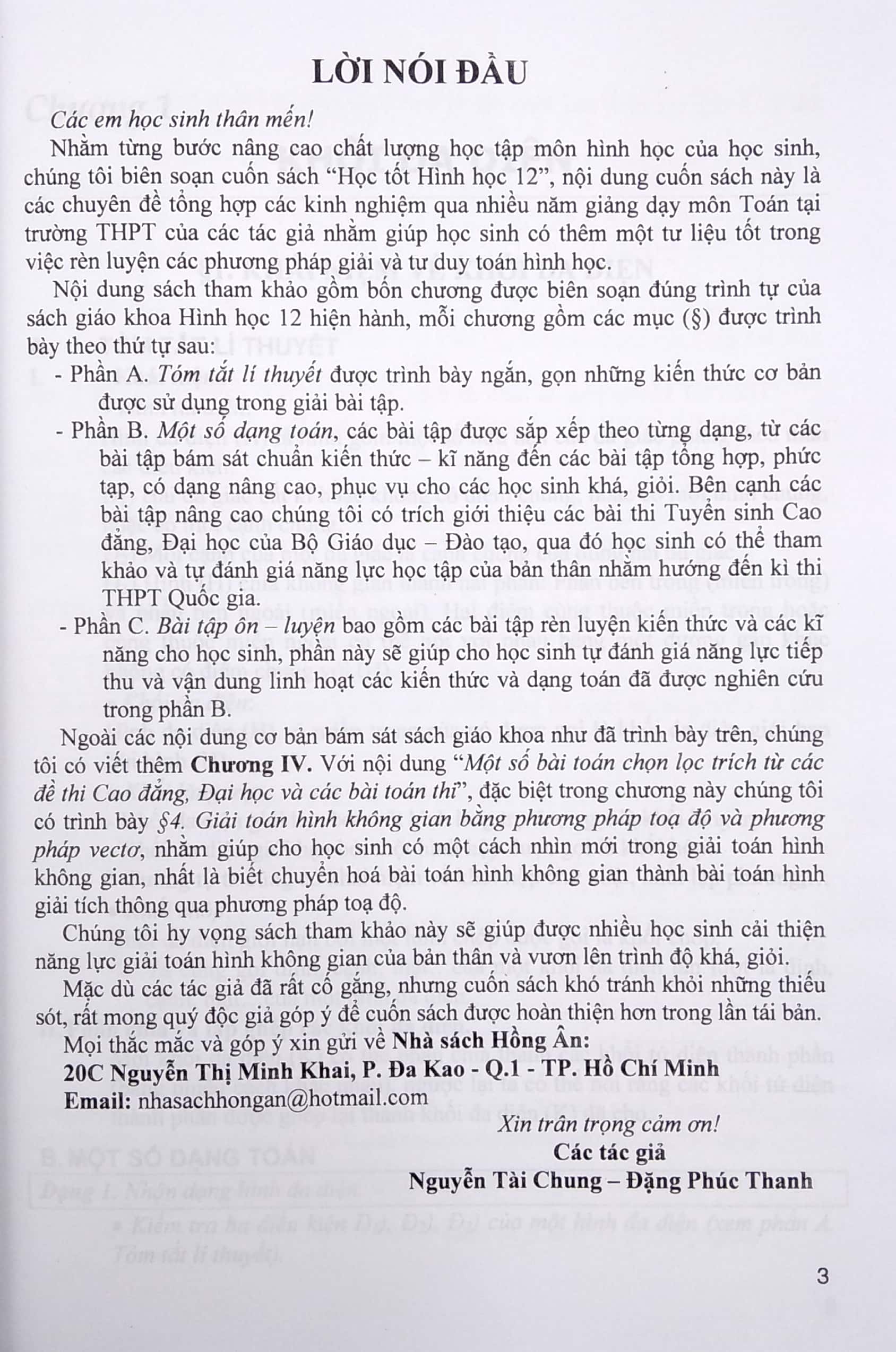 học tốt hình học 12 - bồi dưỡng học sinh khá giỏi - Ảnh 4