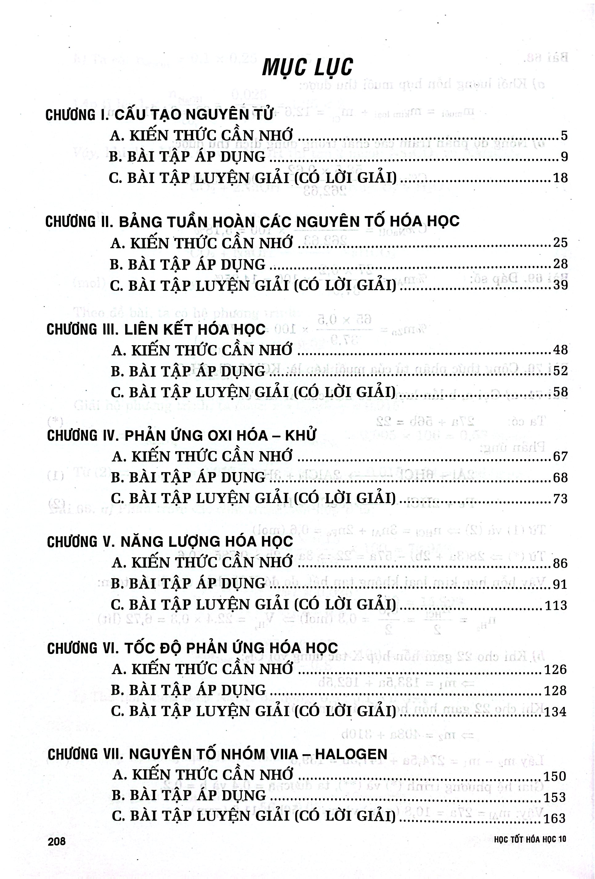 Học Tốt Hóa Học 10 - Ảnh 3