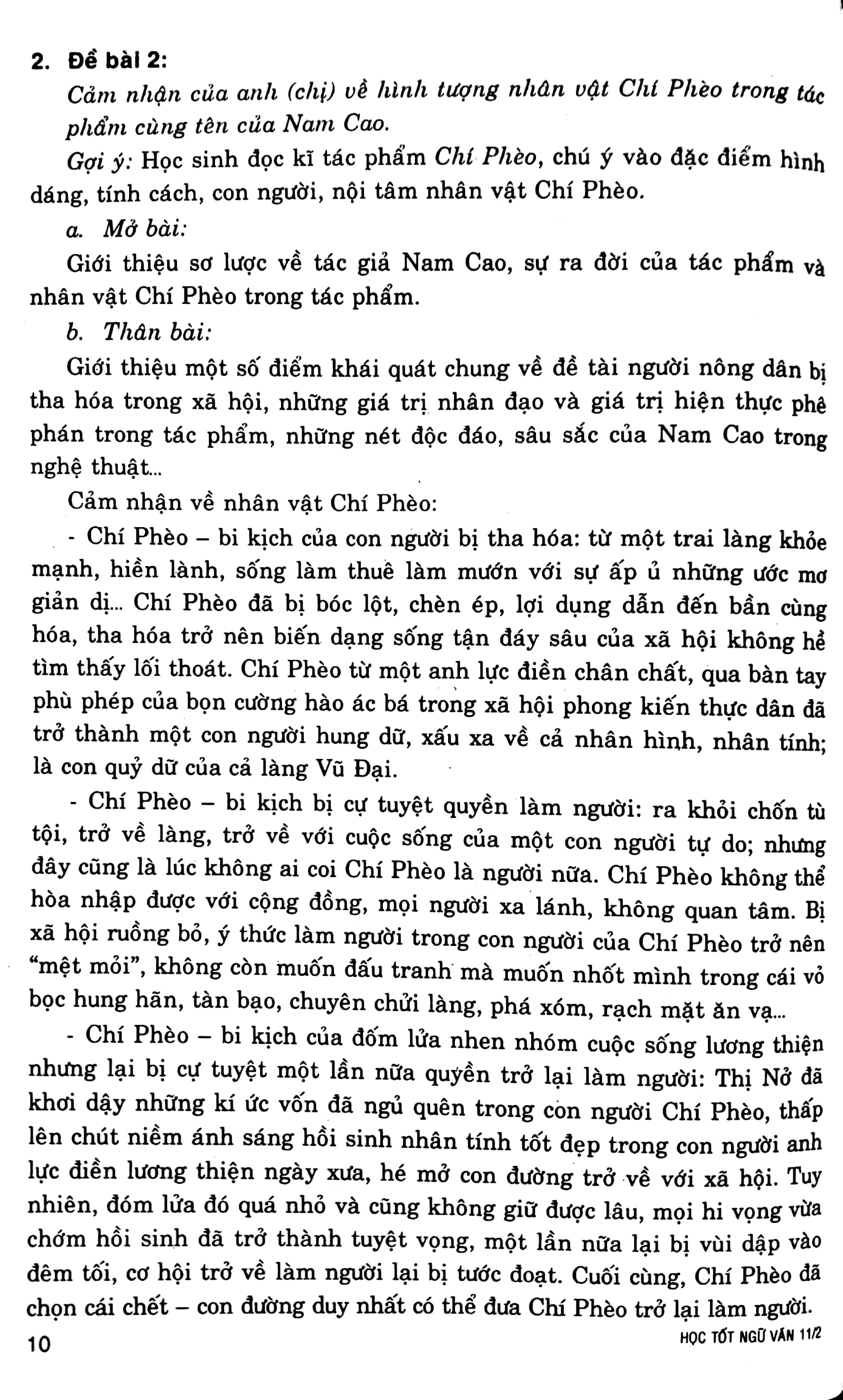 học tốt ngữ văn 11 cơ bản - tập 2 - Ảnh 9
