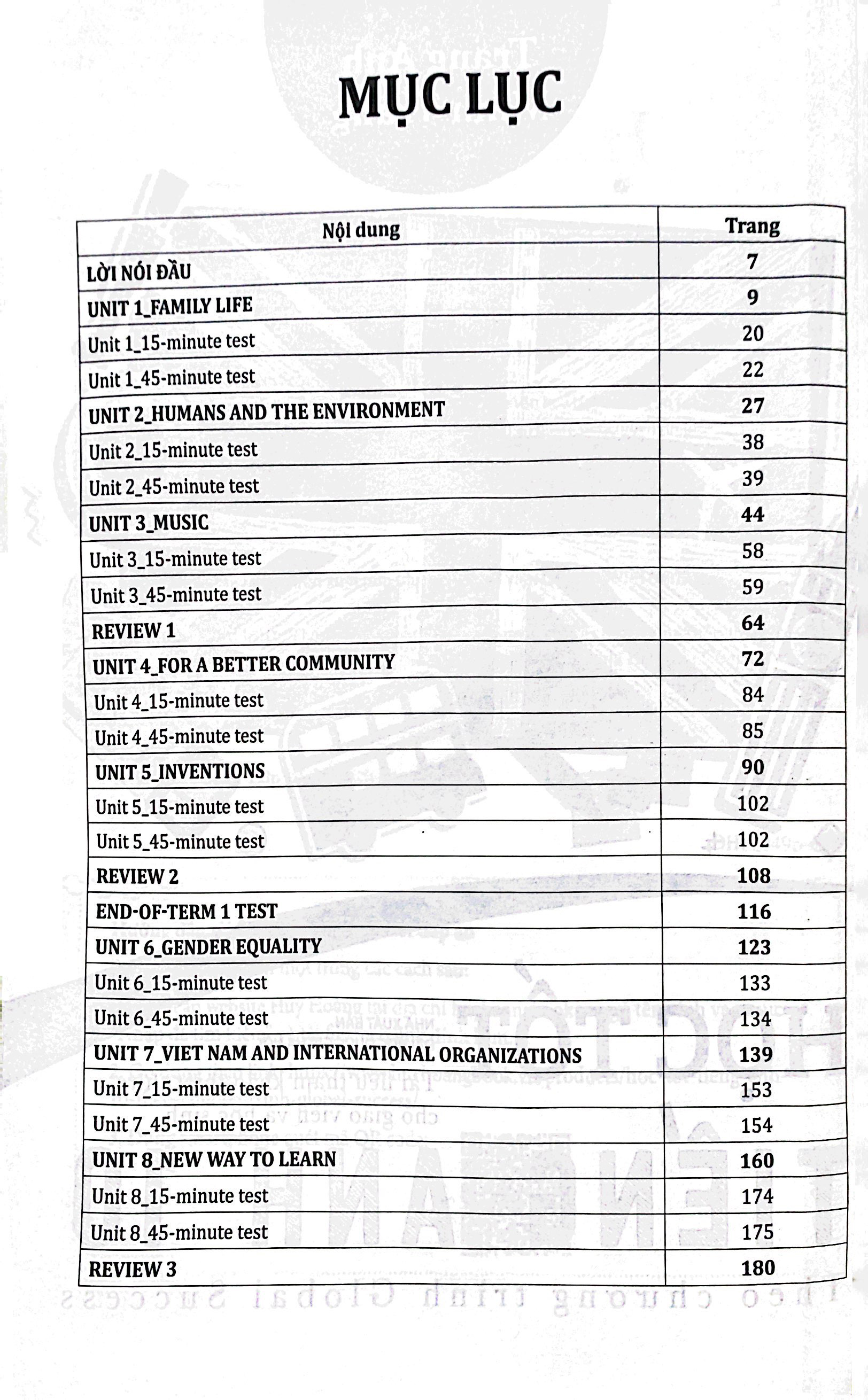 học tốt tiếng anh 10 - theo chương trình global success (tài liệu tham khảo thiết thực cho giáo viên và học sinh) - Ảnh 3