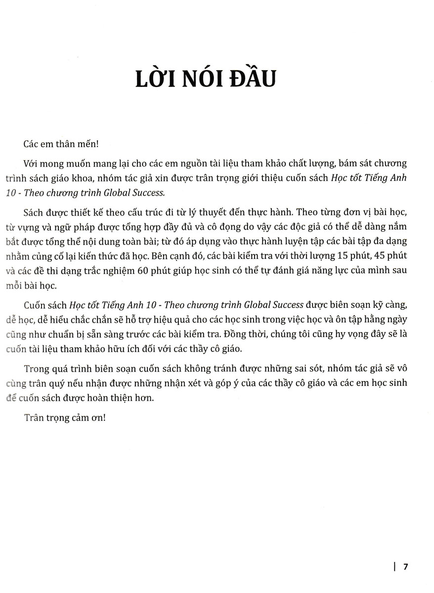 Học Tốt Tiếng Anh 10 - Theo Chương Trình Global Success - Tài Liệu Tham Khảo Thiết Thực Cho Giáo Viên Và Học Sinh (Tái Bản 2025) - Ảnh 6