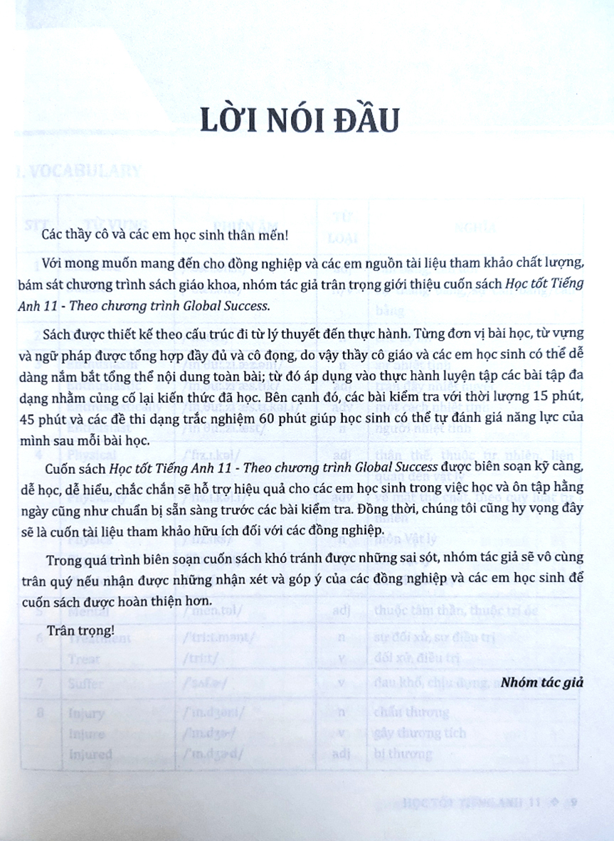 học tốt tiếng anh 11 (theo chương trình global success) - Ảnh 6