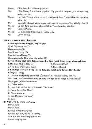 học tốt tiếng anh lớp 6 - Ảnh 5