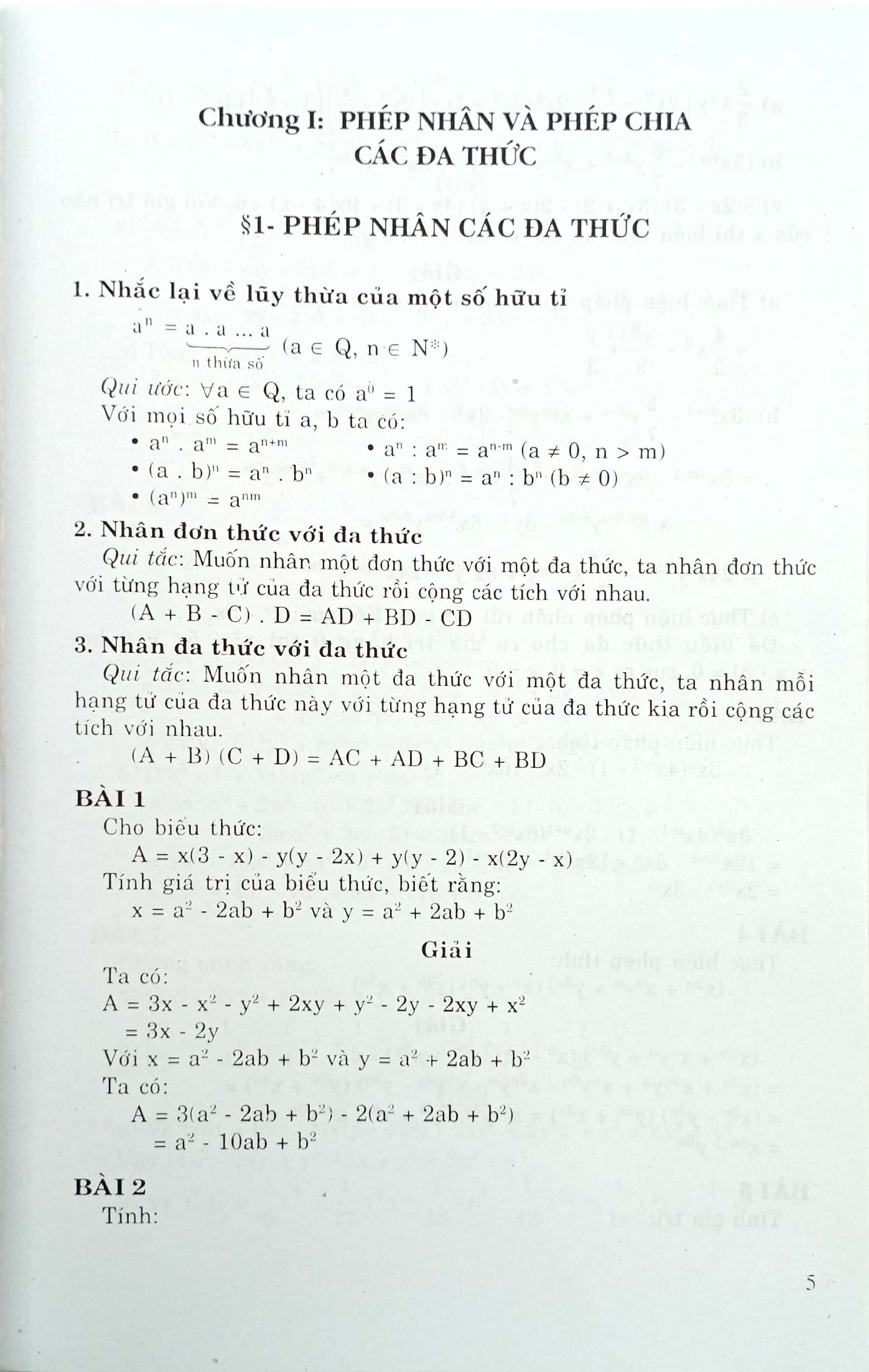 học tốt toán 8 - toán hay và khó đại số (theo chương trình giáo dục phổ thông mới) - Ảnh 5