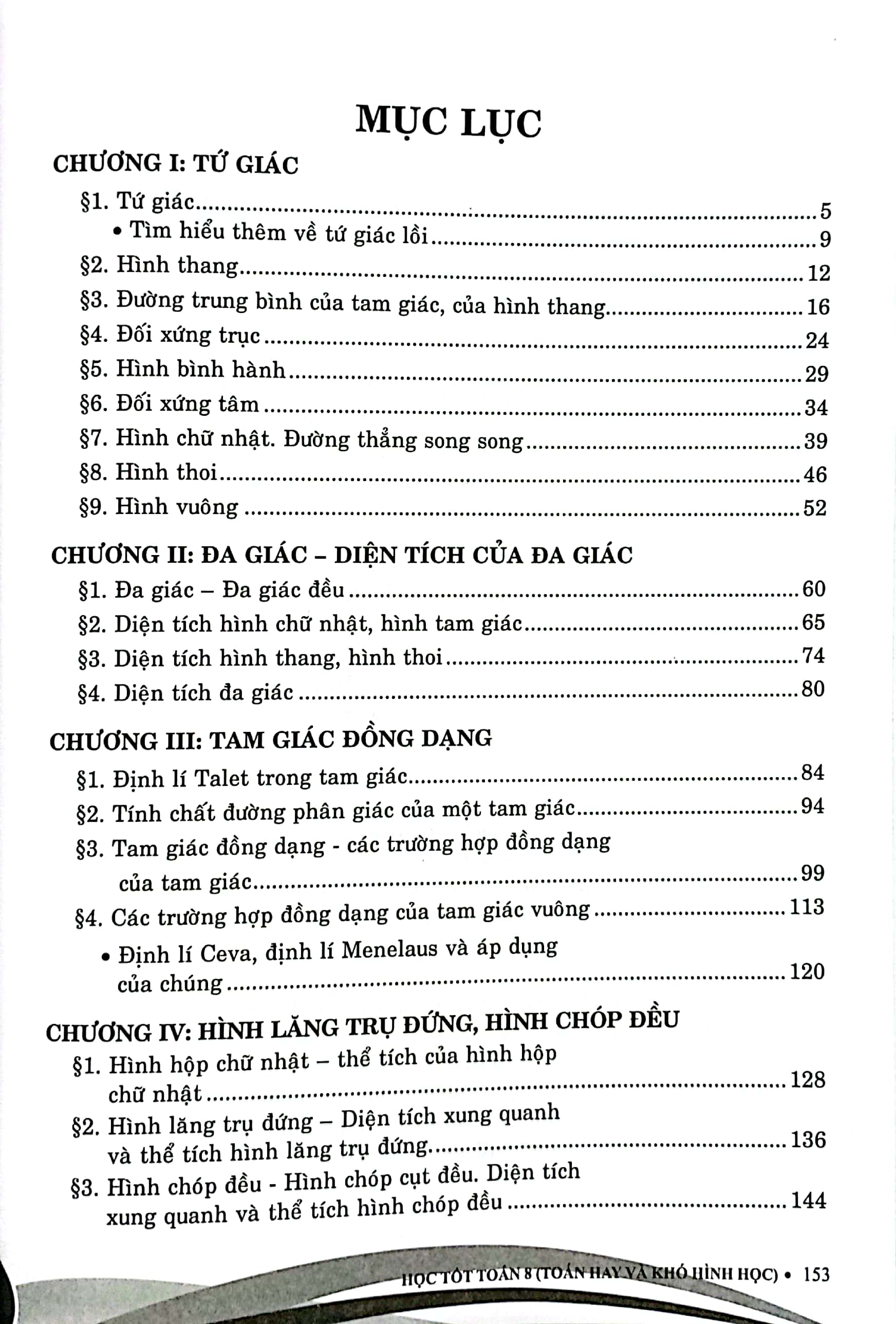 học tốt toán 8 - toán hay và khó hình học (theo chương trình giáo dục phổ thông mới - dùng chung cho các bộ sgk hiện hành) - Ảnh 3